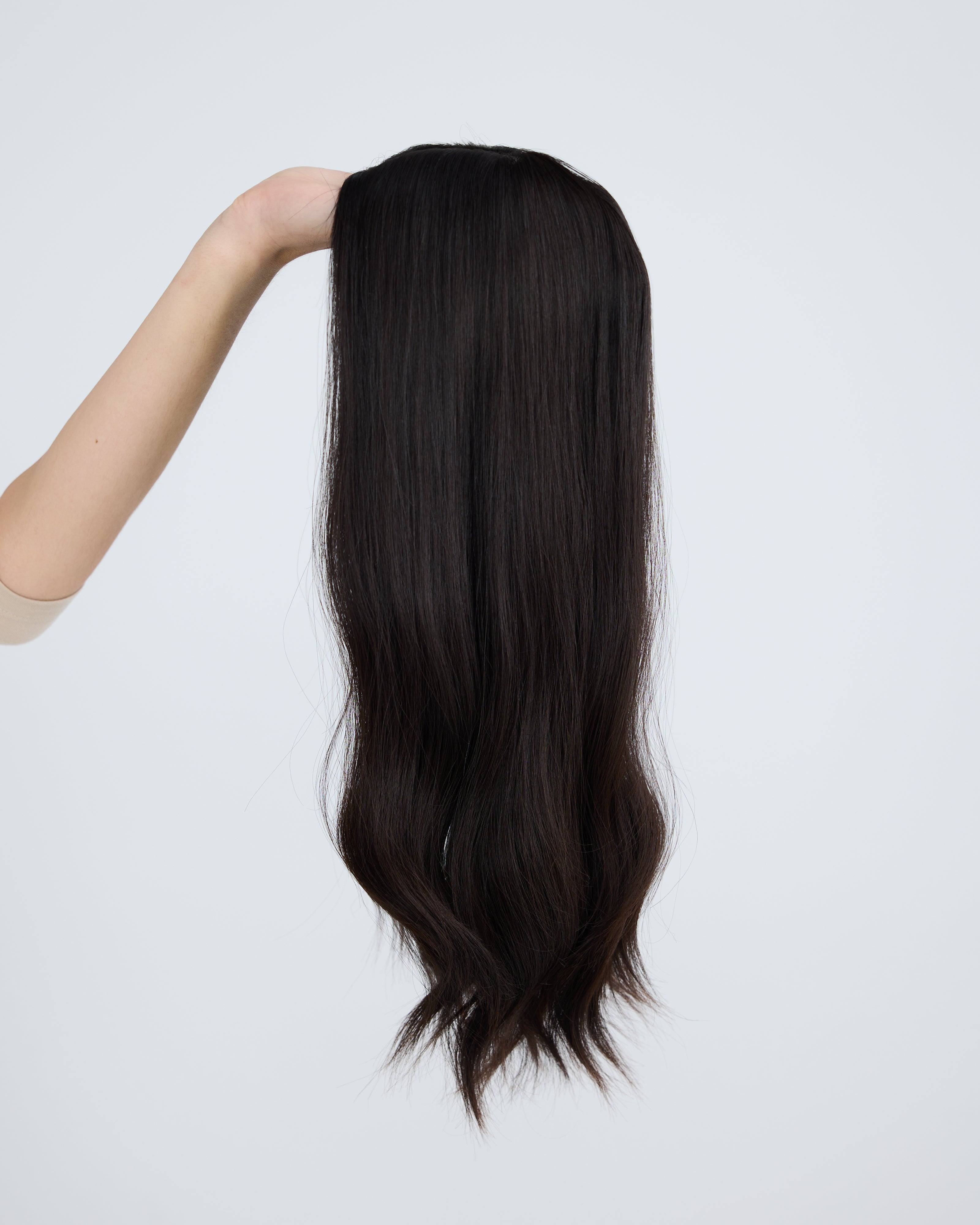 Natural Black // Silk Topper