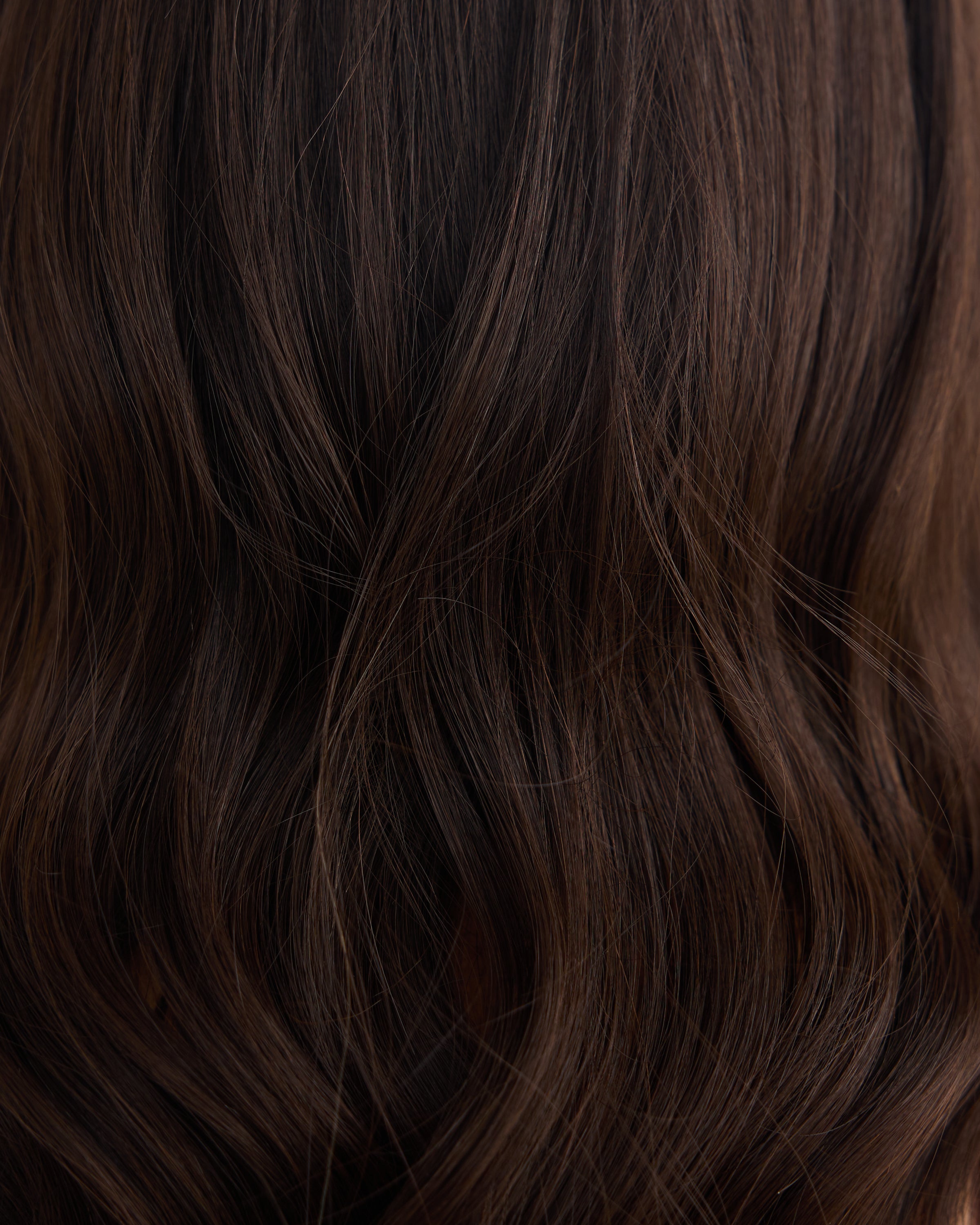 Natural Darkest Brunette // Lusta Silk Topper