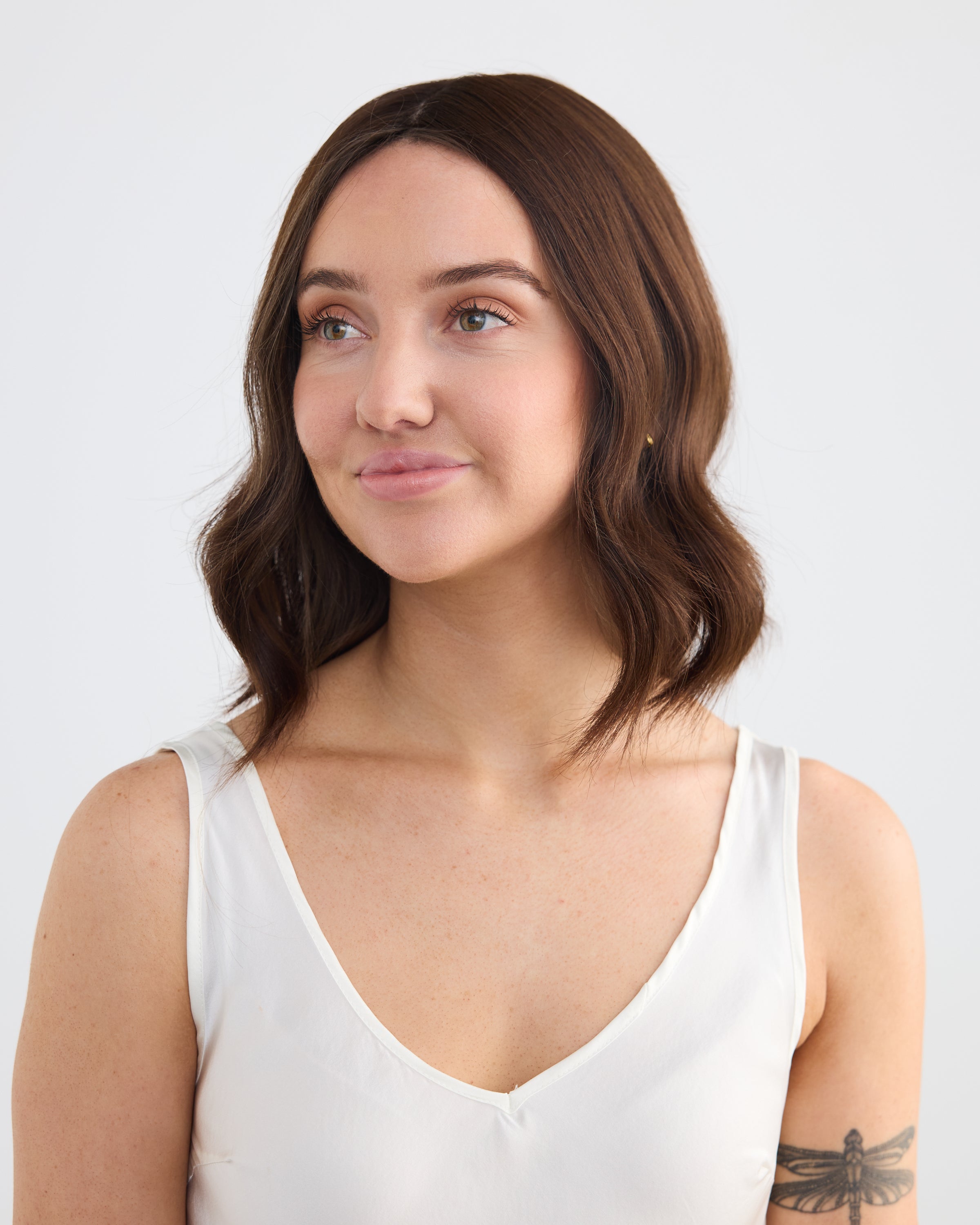 Natural Rich Brunette // Lusta Silk Topper