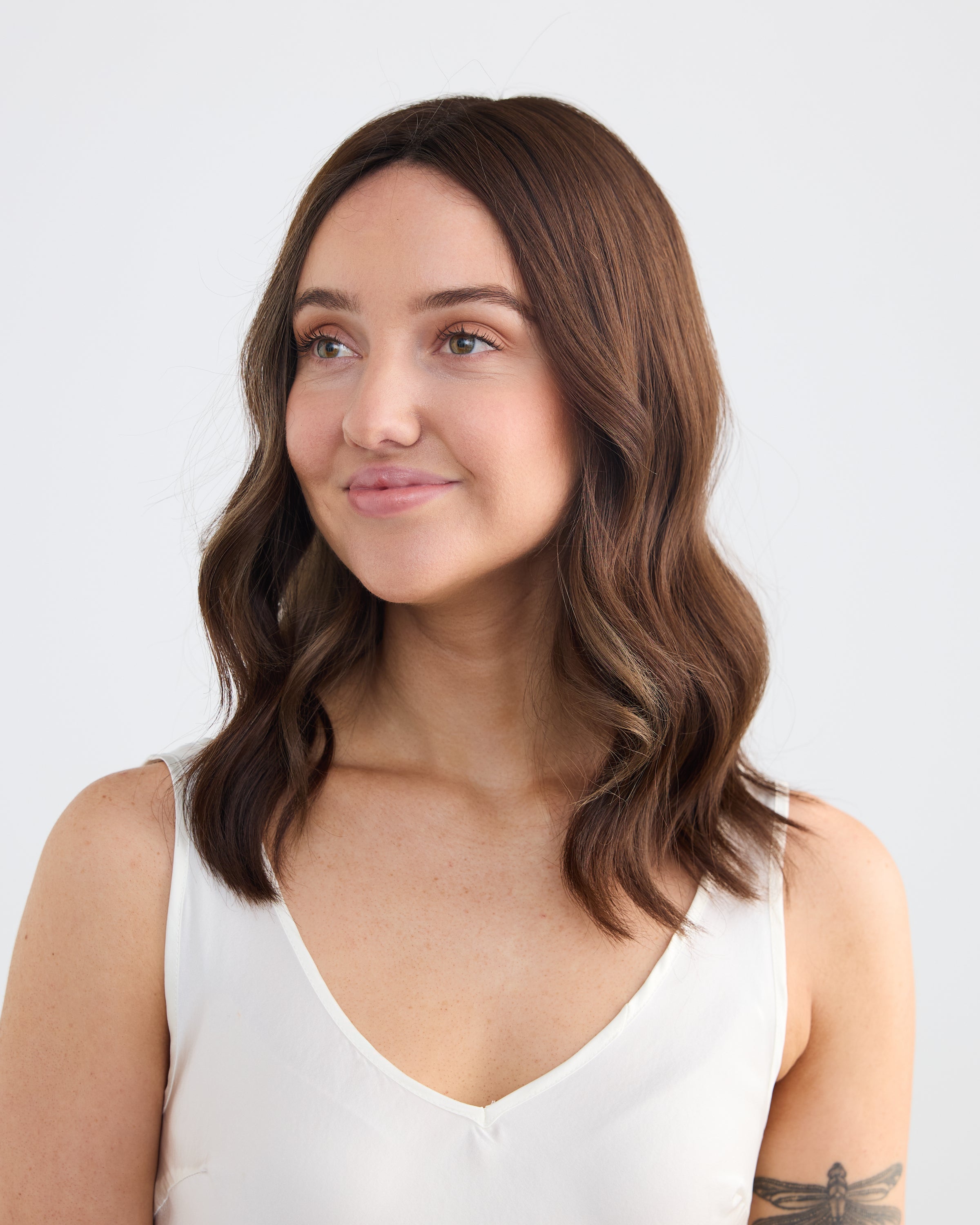 Natural Rich Brunette // Lusta Silk Topper