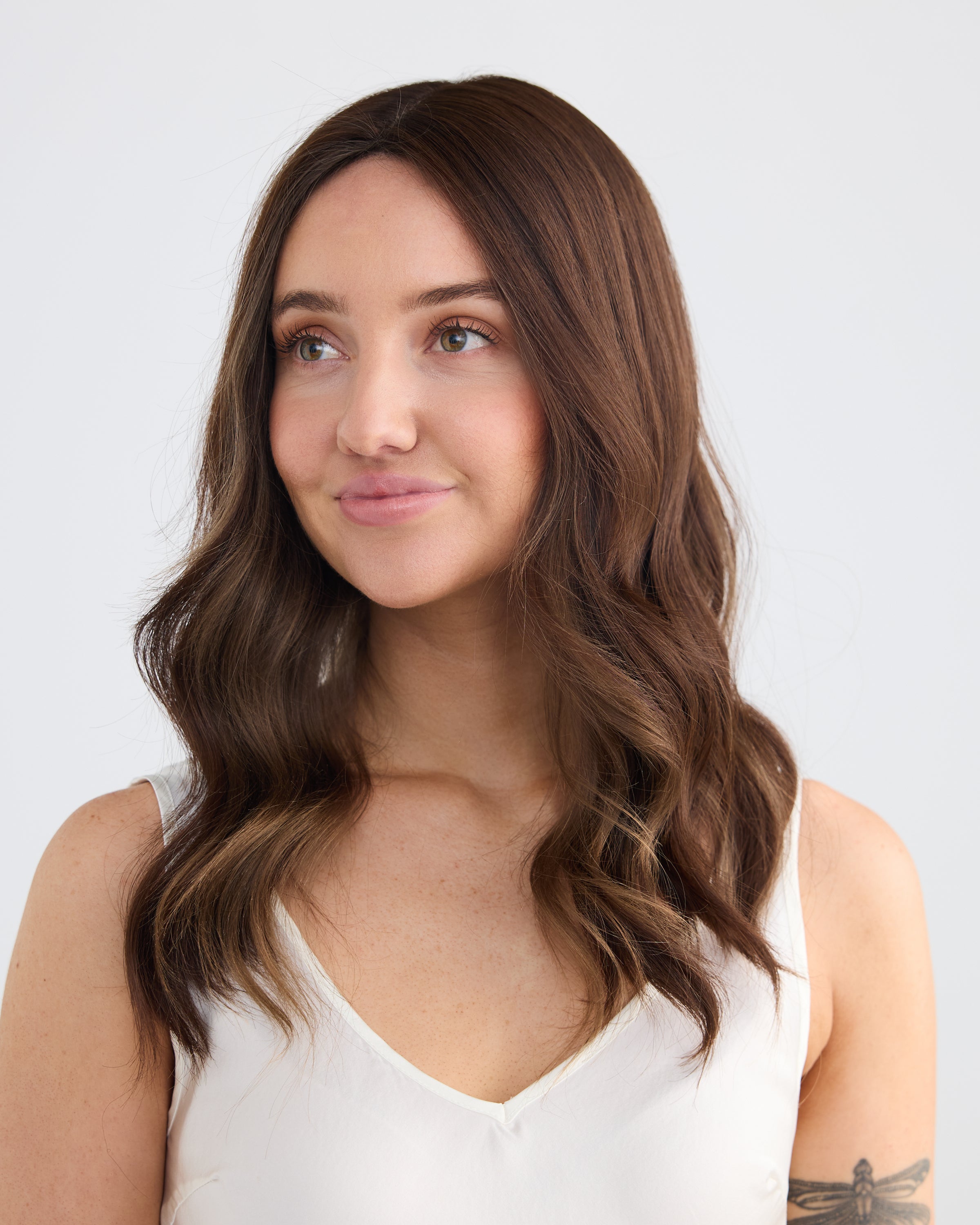 Natural Rich Brunette // Lusta Silk Topper