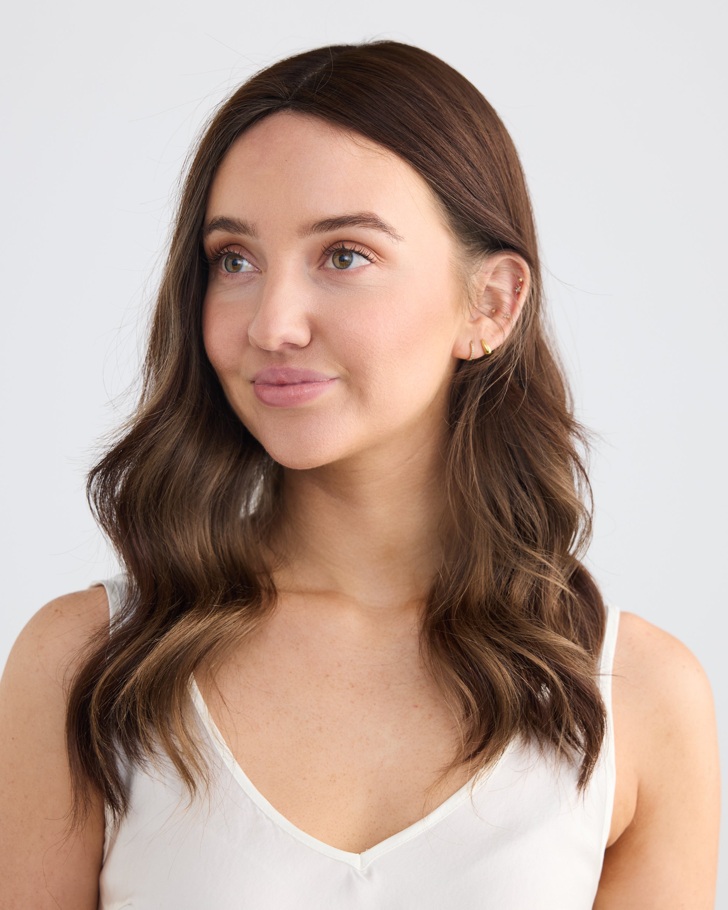 Natural Rich Brunette // Lusta Silk Topper
