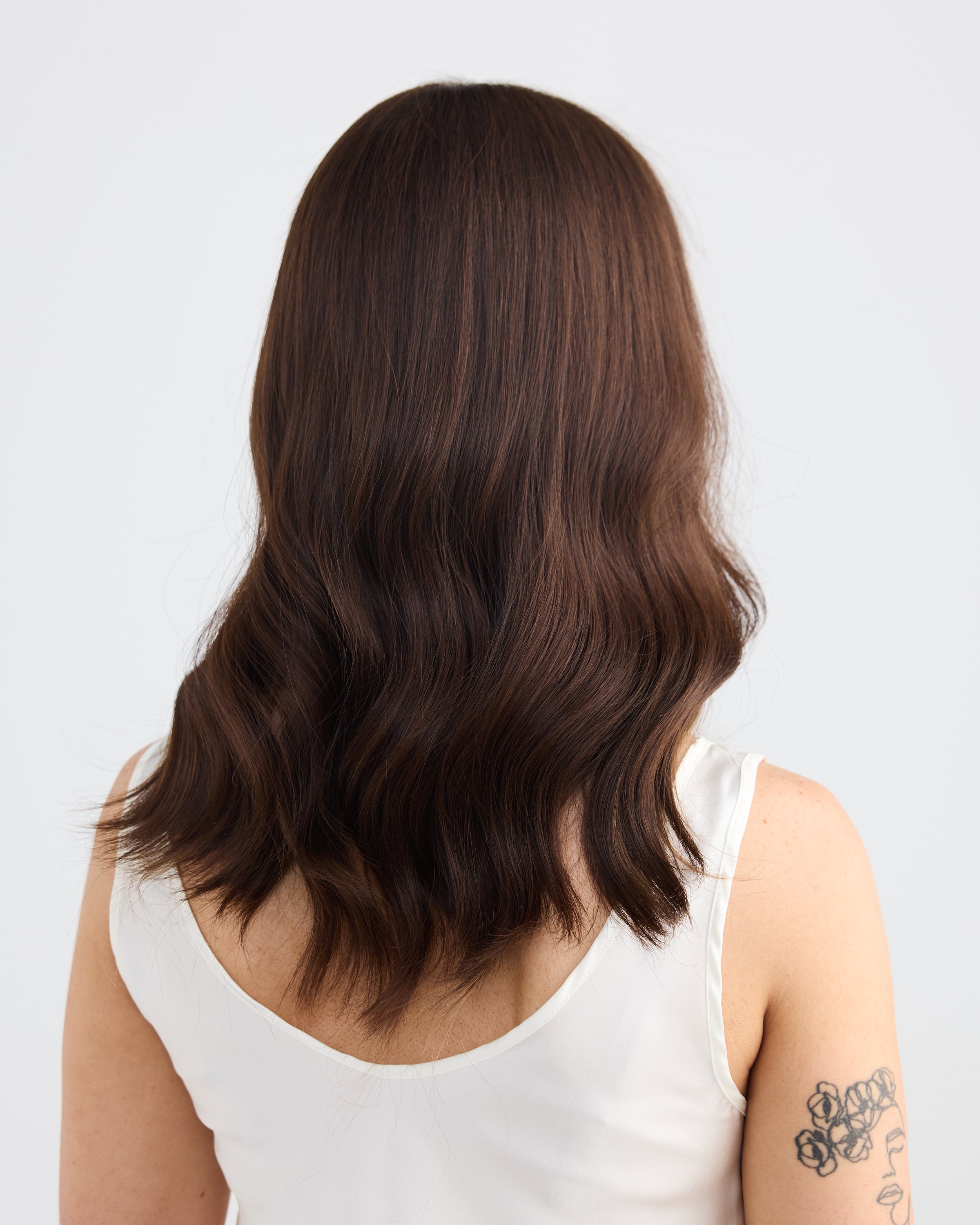 Natural Rich Brunette // Lusta Silk Topper