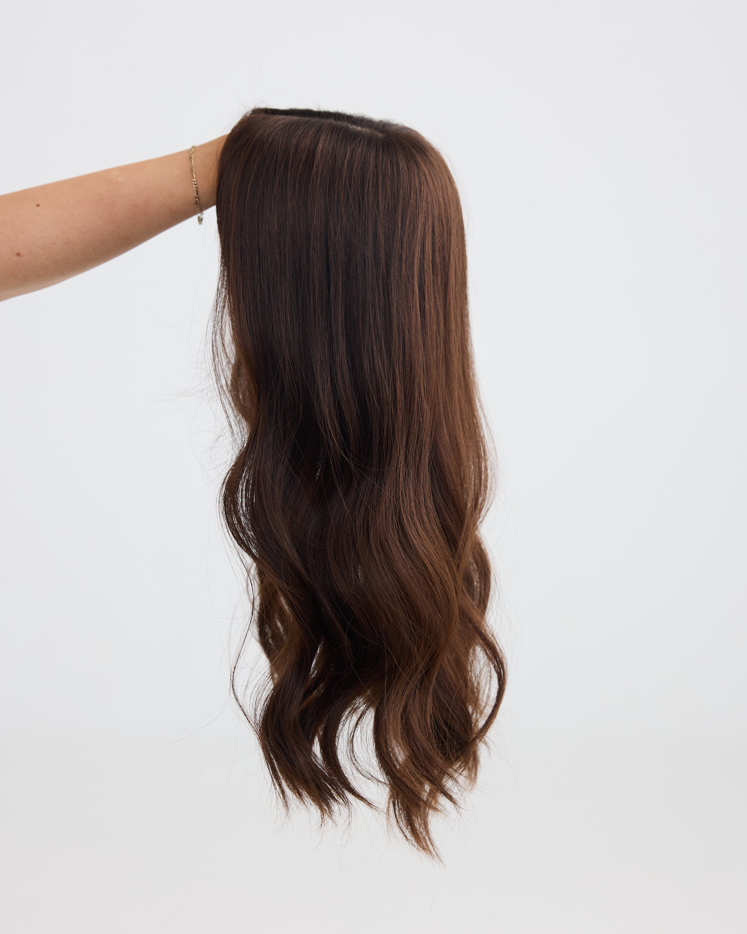 Natural Rich Brunette // Lusta Silk Topper