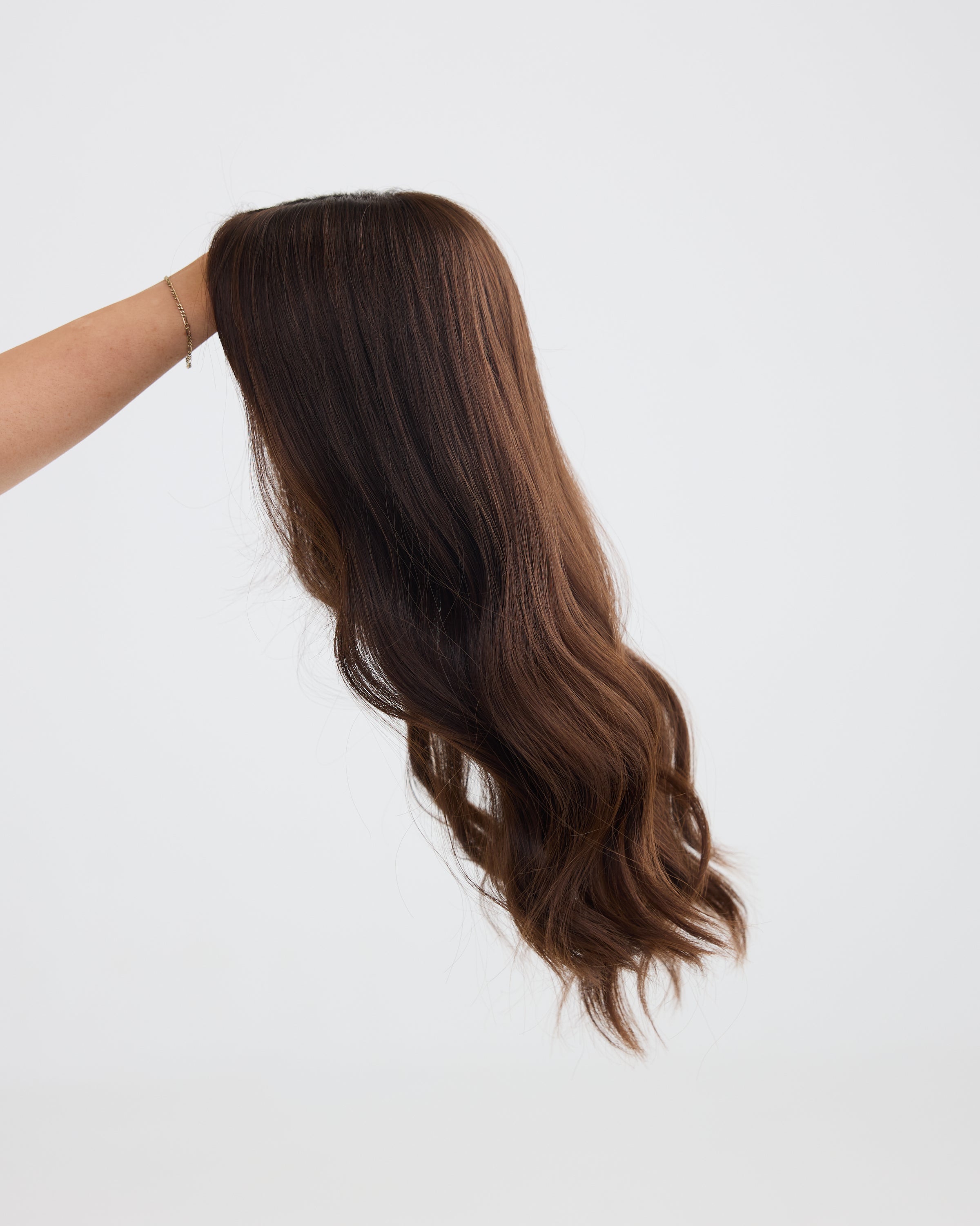 Natural Rich Brunette // Lusta Silk Topper