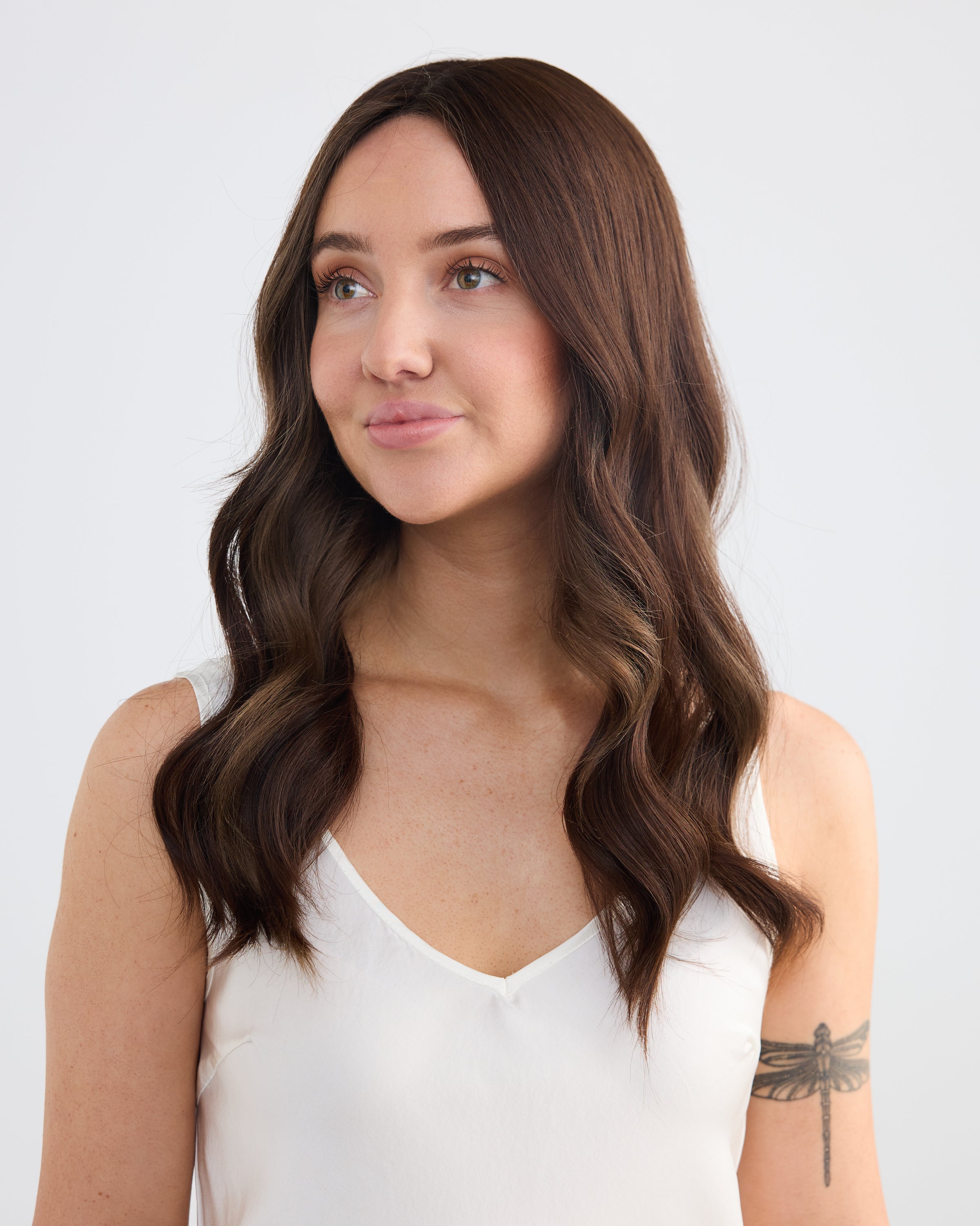 Natural Rich Brunette // Lusta Silk Topper