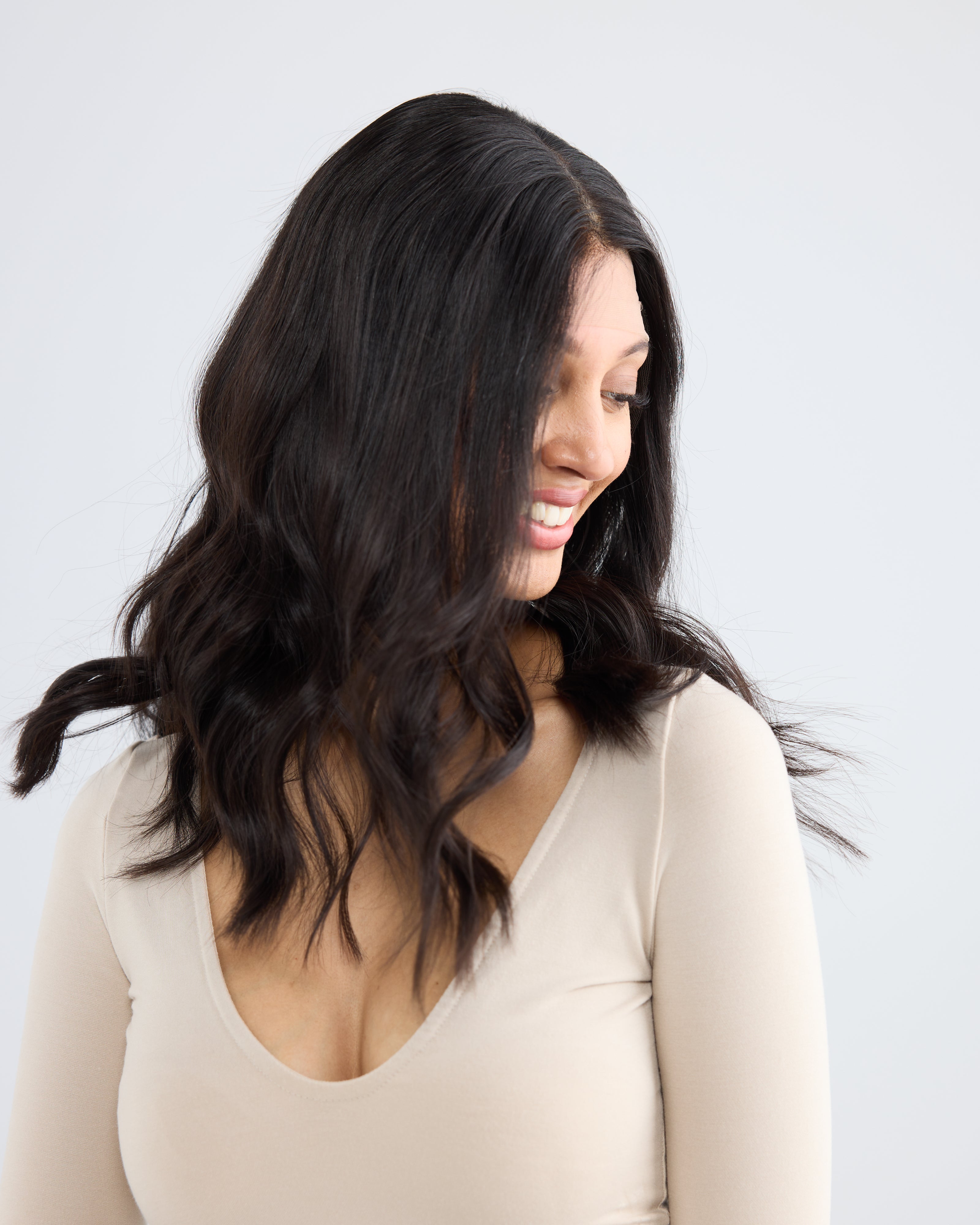 Natural Black // The Lusta Lace Wig