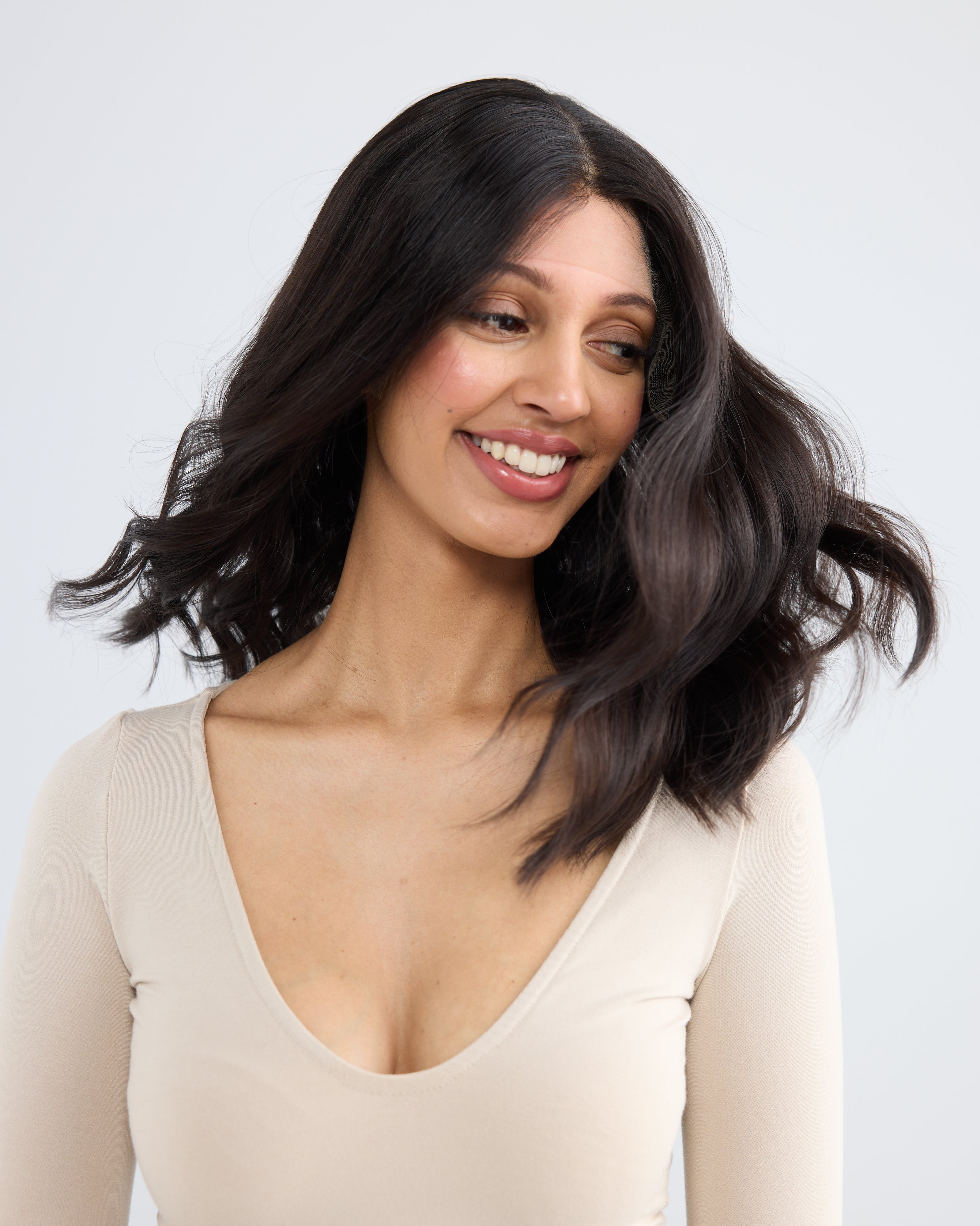 Natural Black // The Lusta Lace Wig