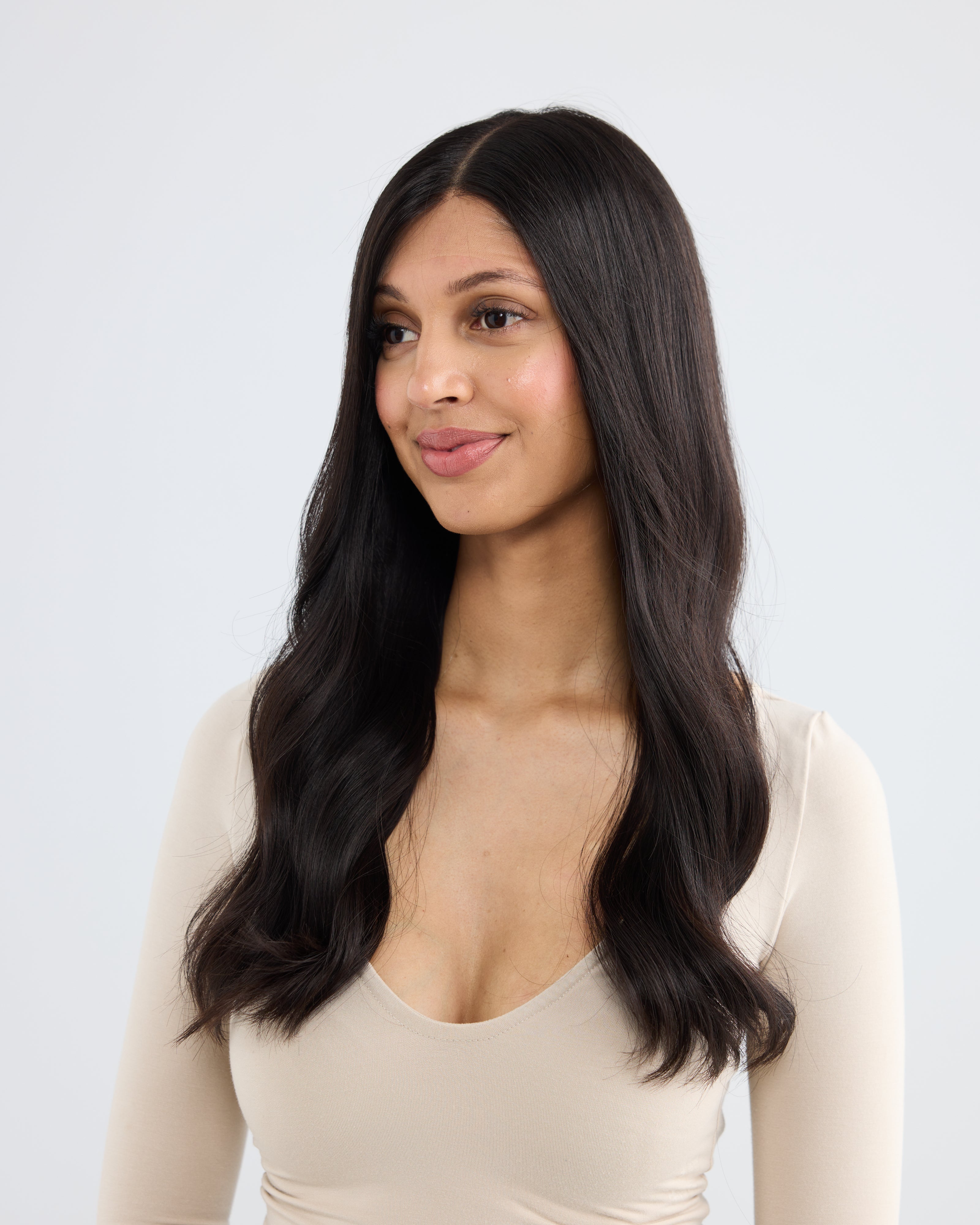 Natural Black // The Lusta Lace Wig