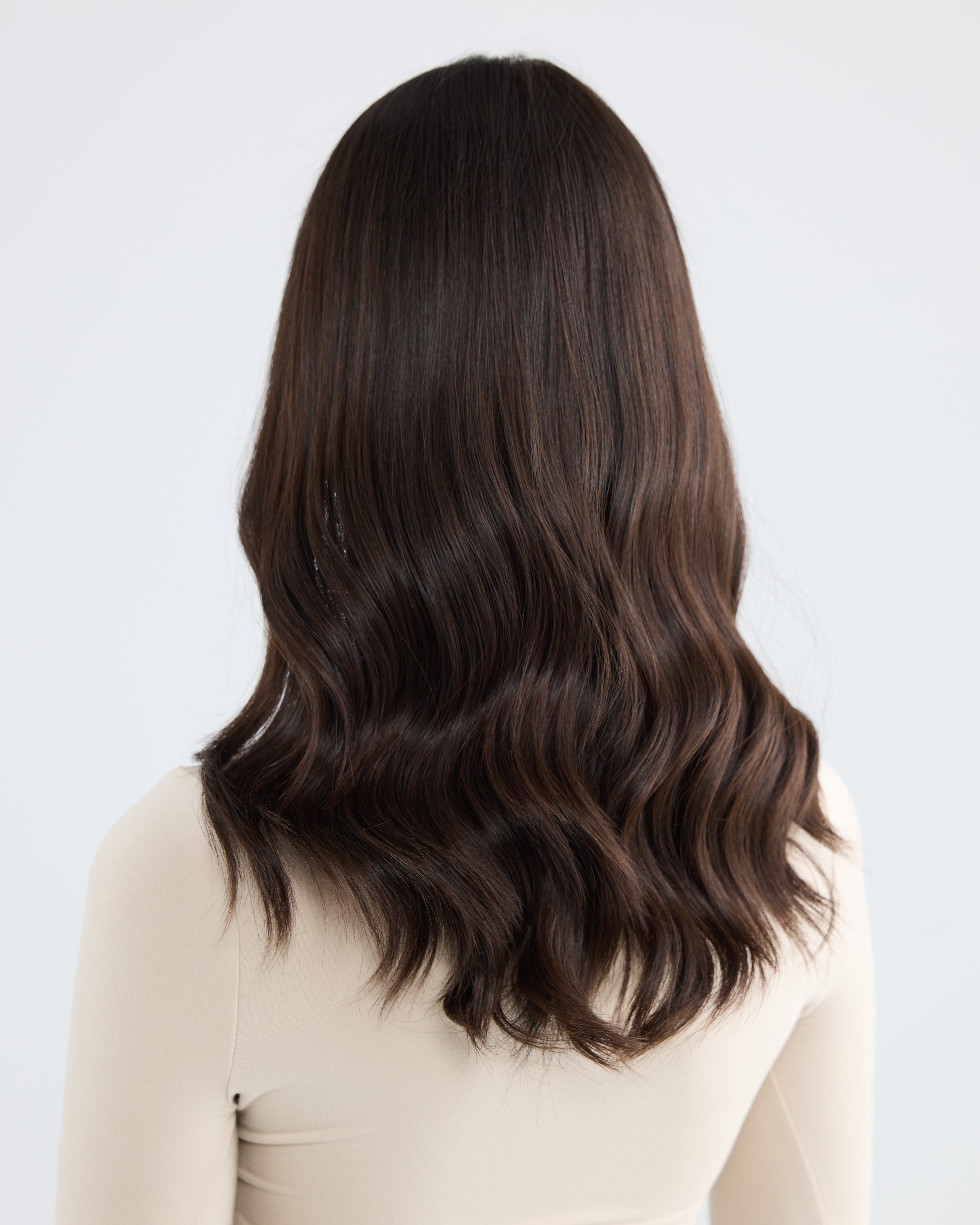 Natural Darkest Brunette // The Lusta Lace Wig
