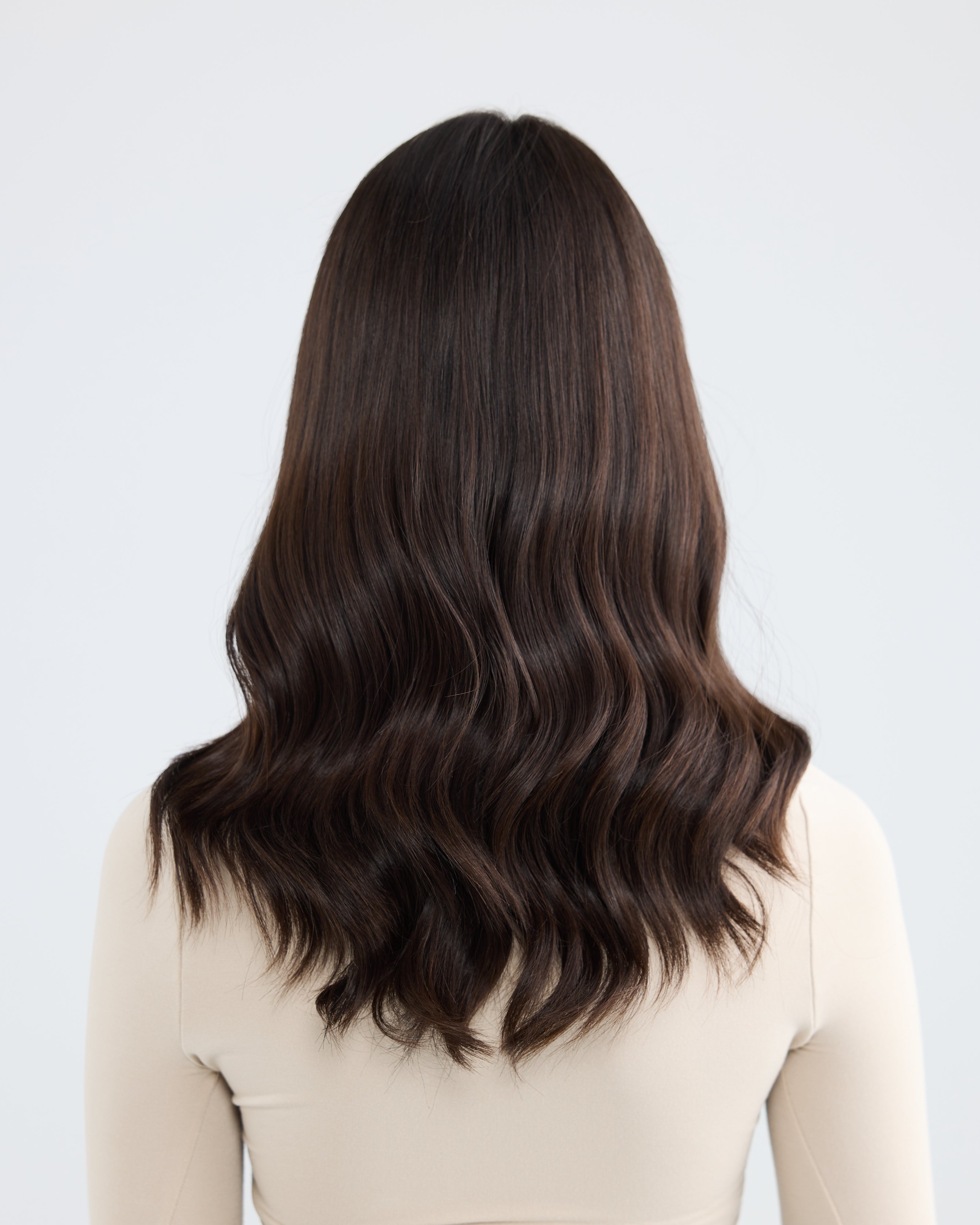 Natural Darkest Brunette // The Lusta Lace Wig
