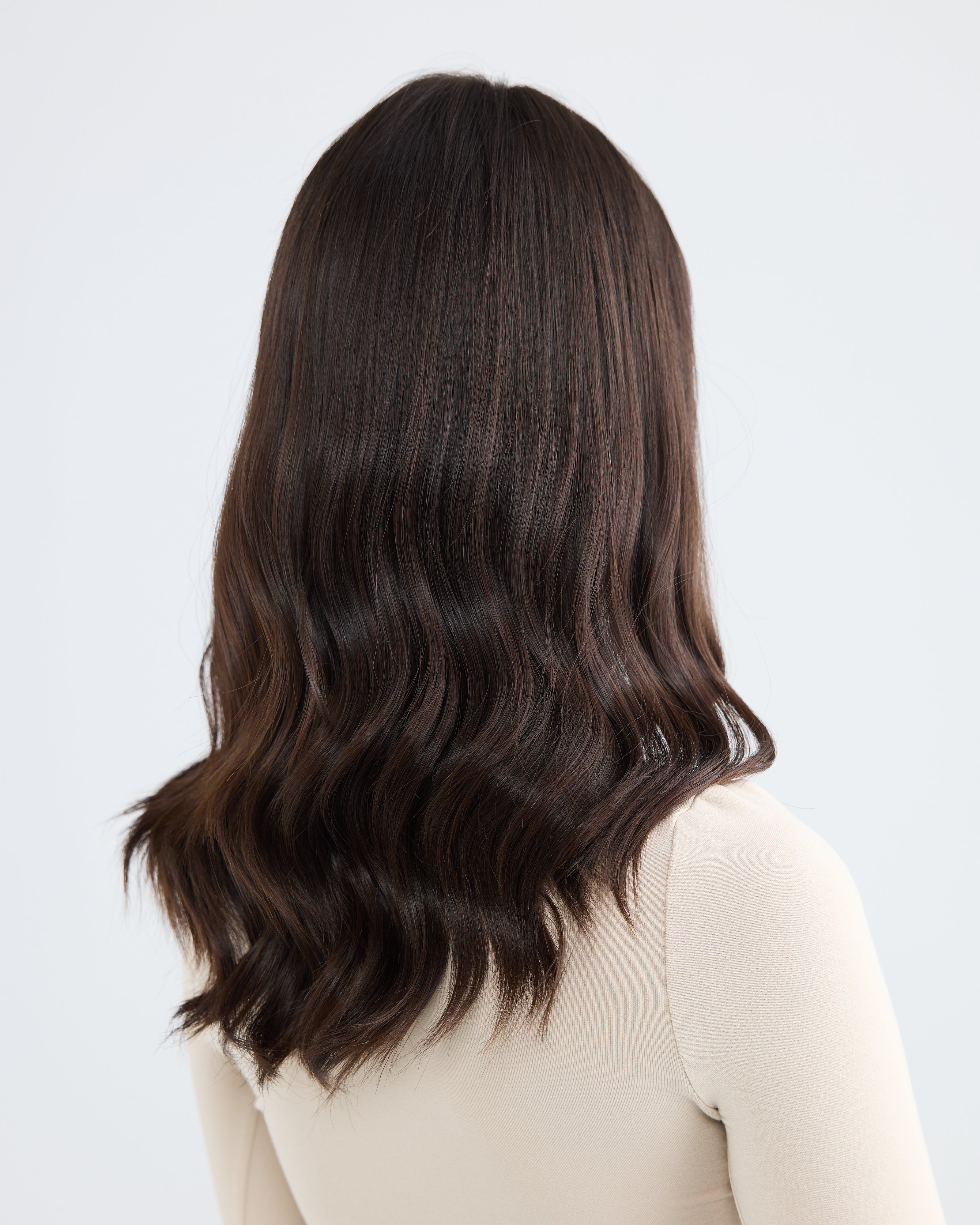 Natural Darkest Brunette // The Lusta Lace Wig