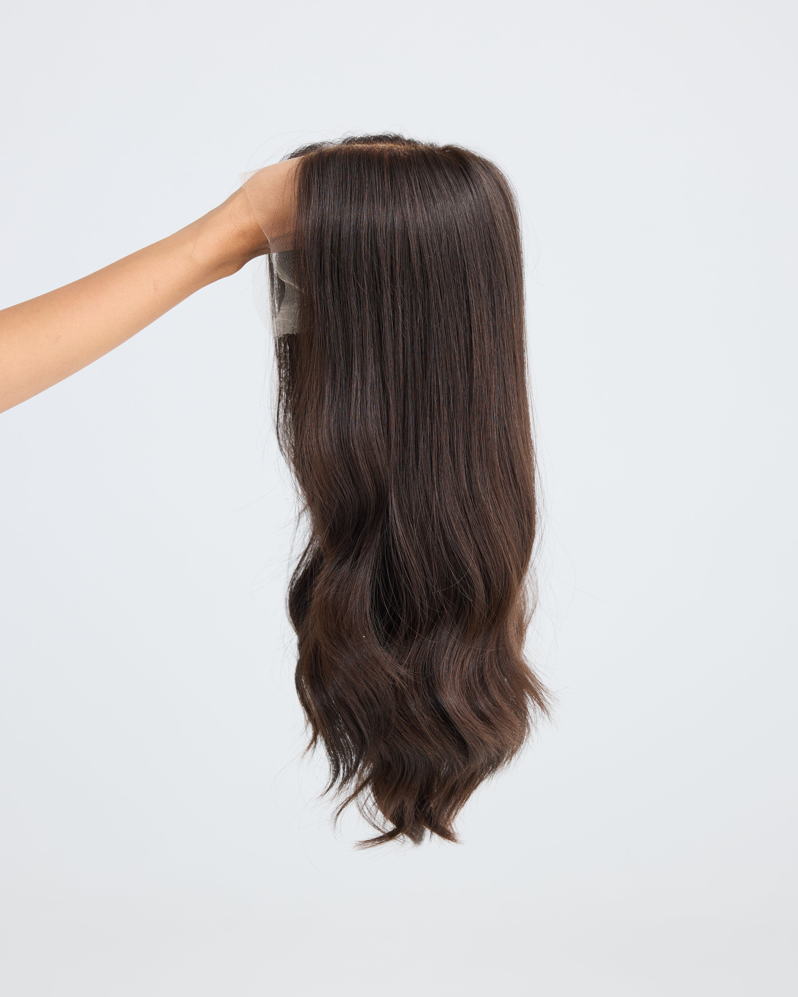 Natural Darkest Brunette // The Lusta Lace Wig