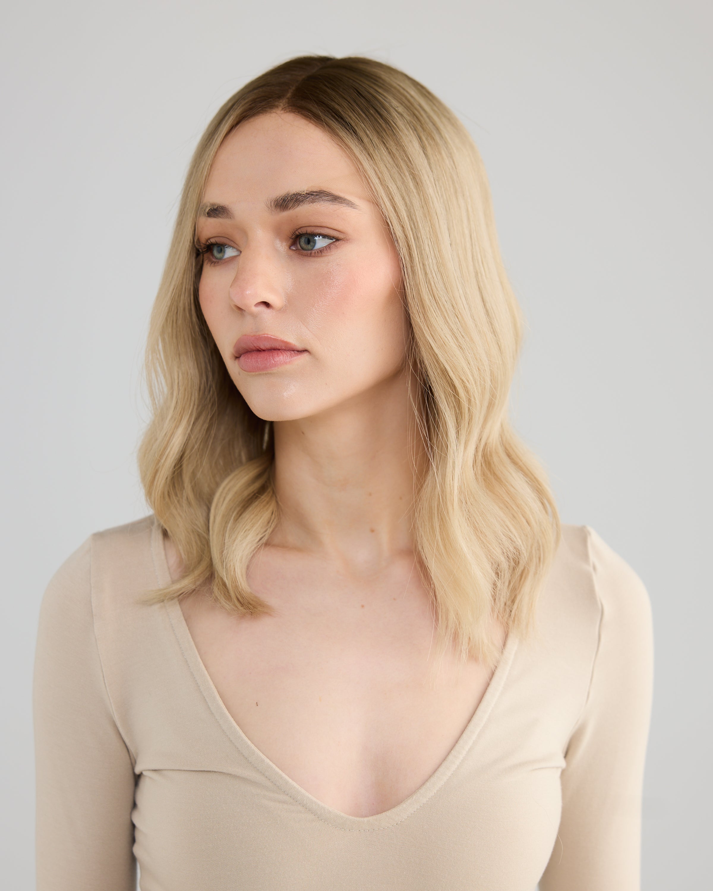 Oak Blonde - Small / 16 inch // Exclusive Lace Wig