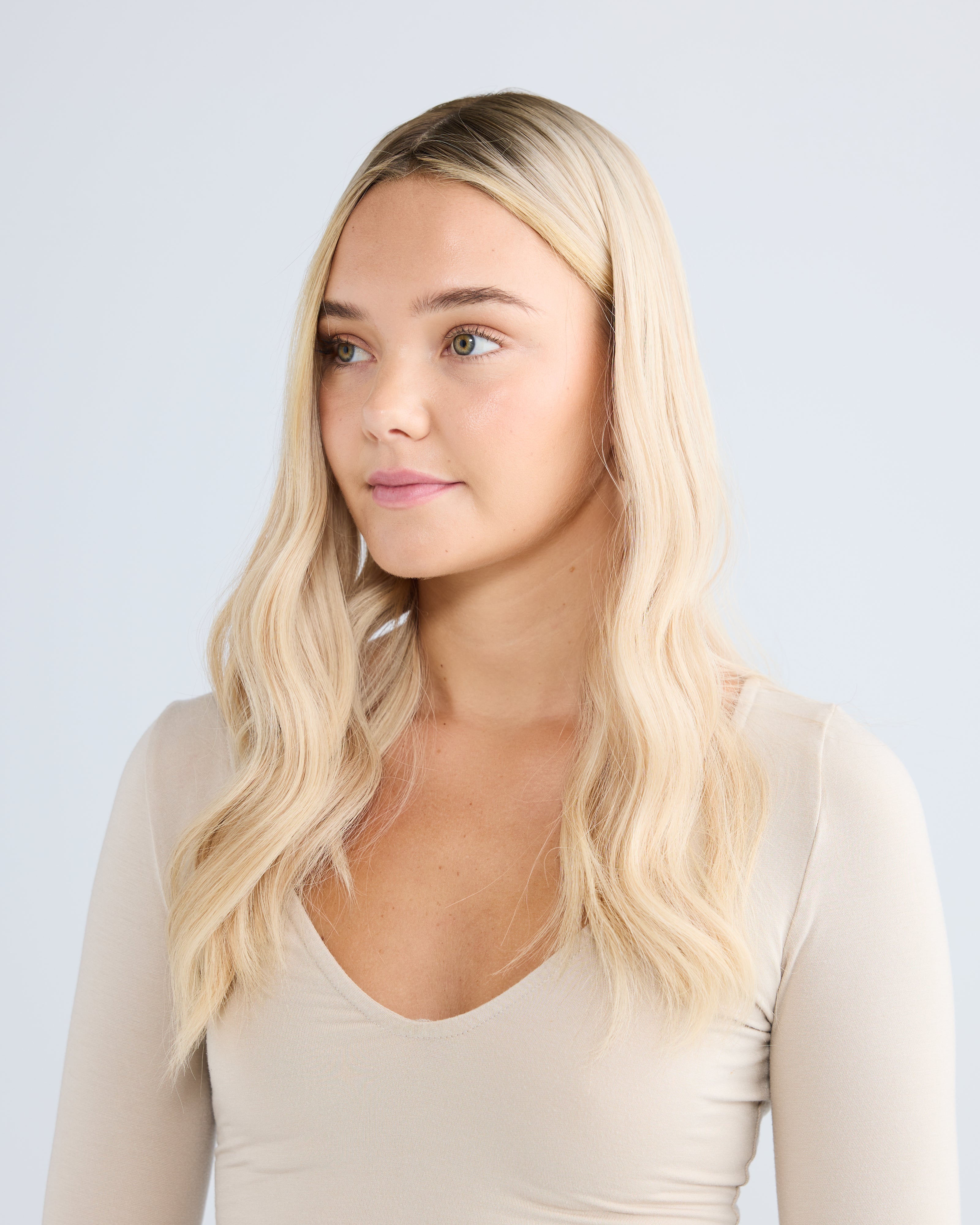 Pearl Blonde // Silk Topper