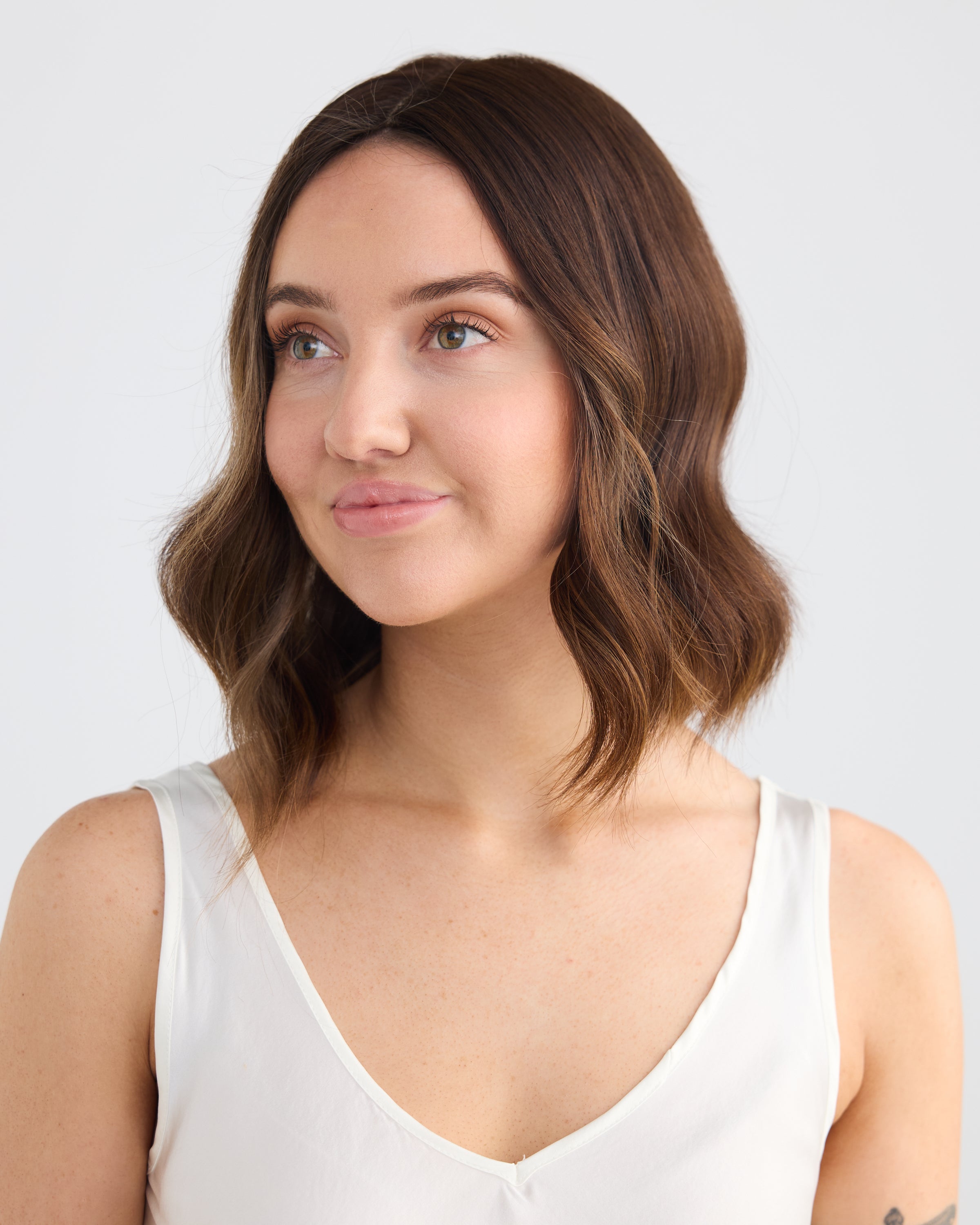 Roasted Brunette // Lusta Silk Topper