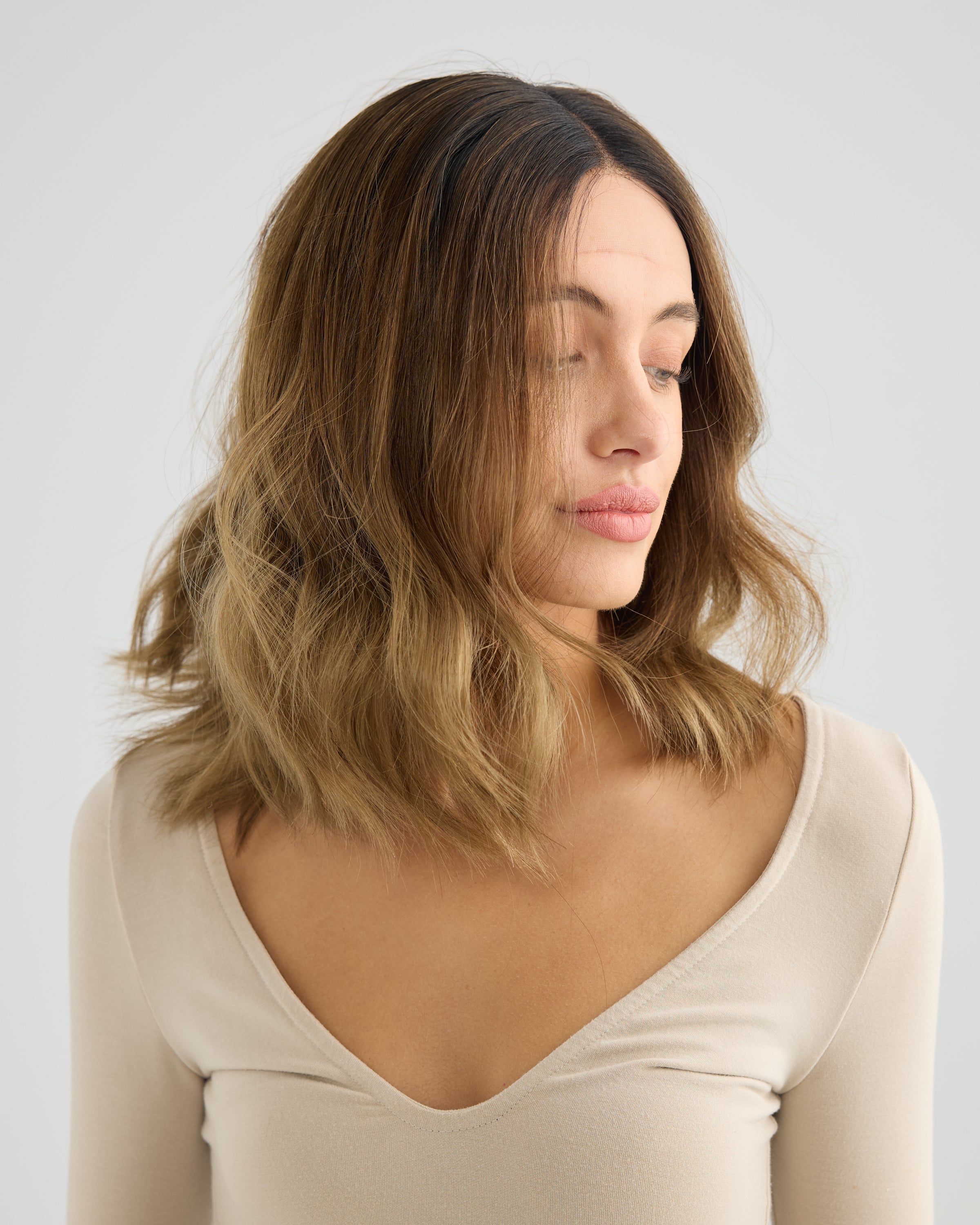 Roasted Bronde // The Lusta Lace Wig
