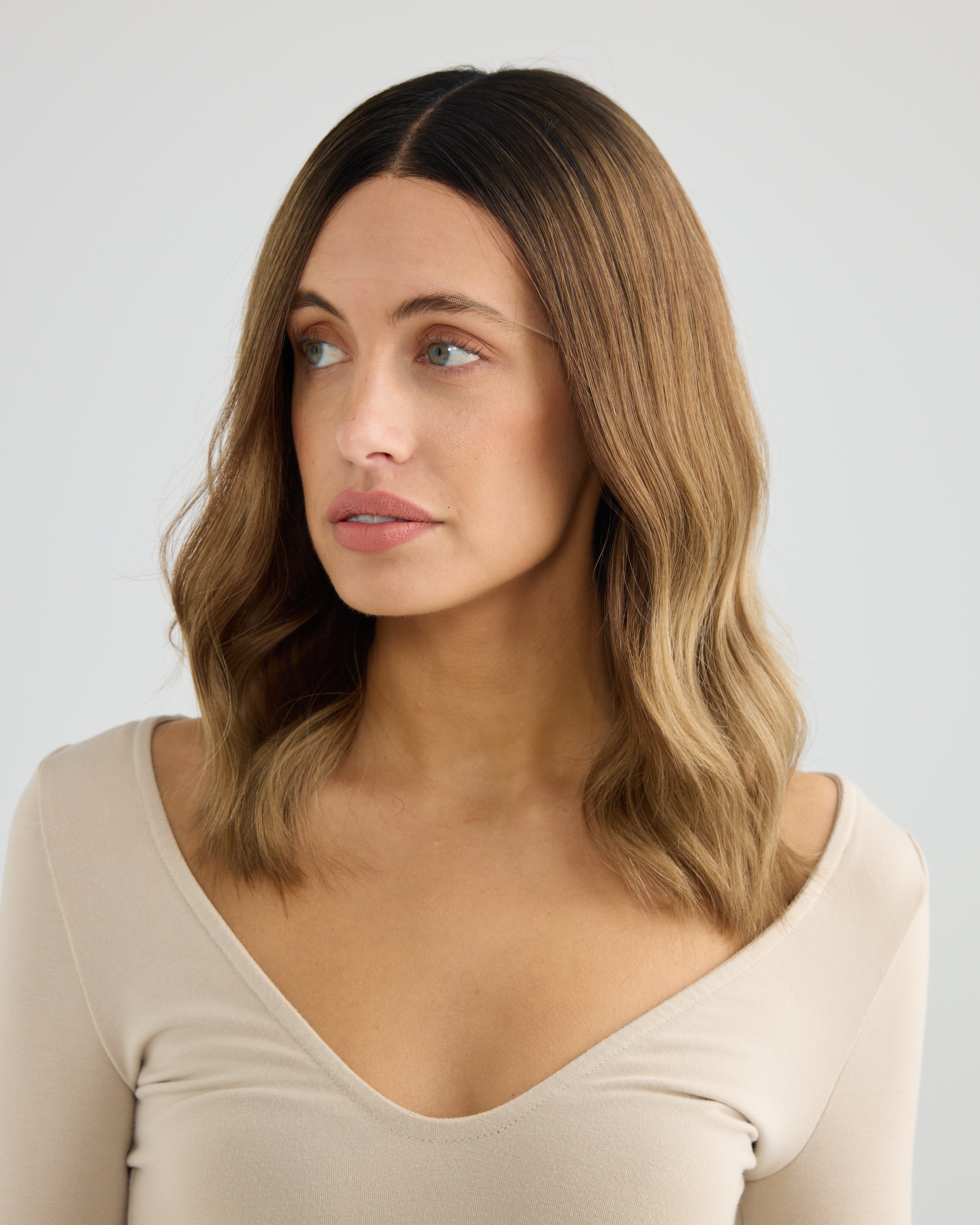 Roasted Bronde // The Lusta Lace Wig