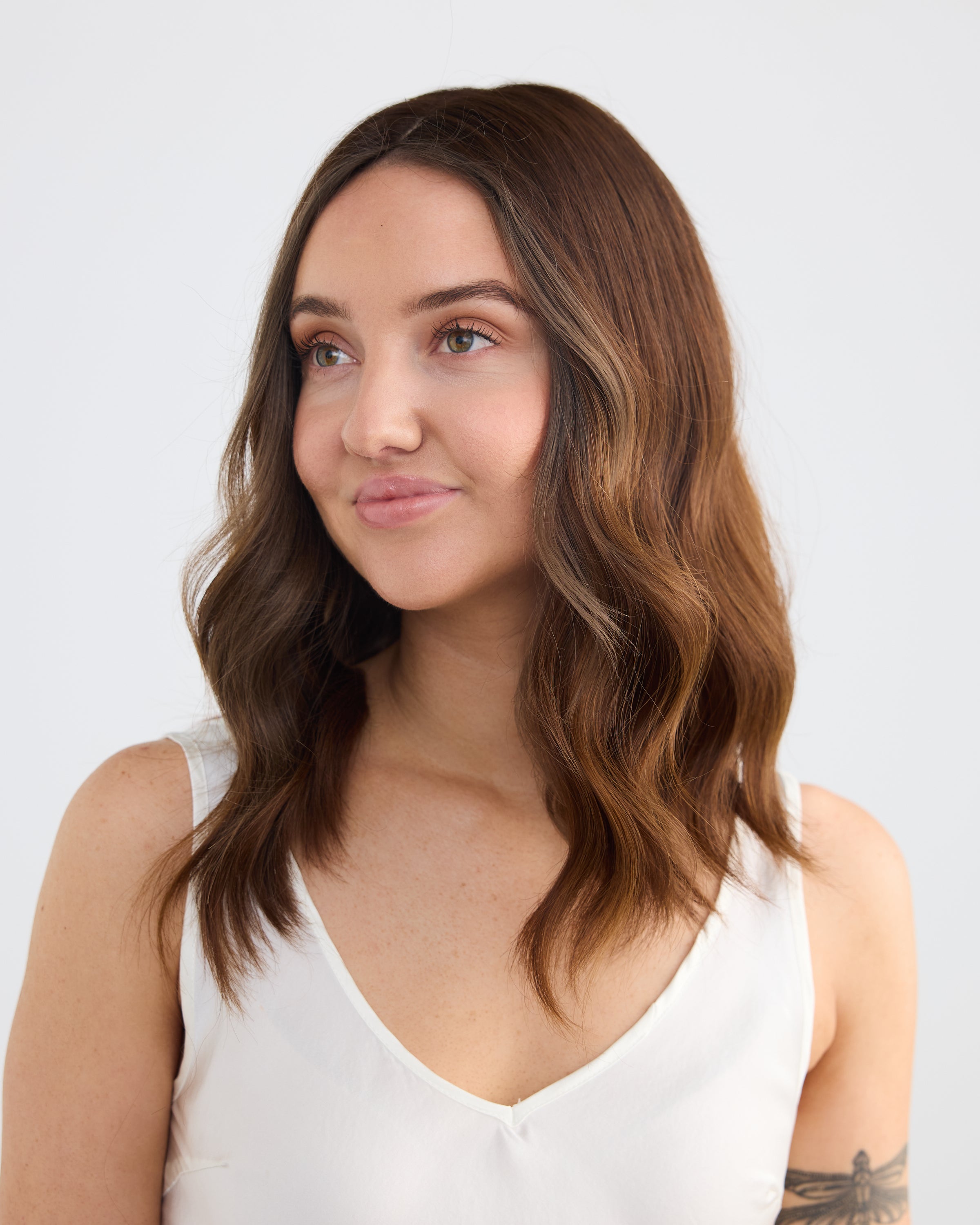 Roasted Brunette // Lusta Silk Topper