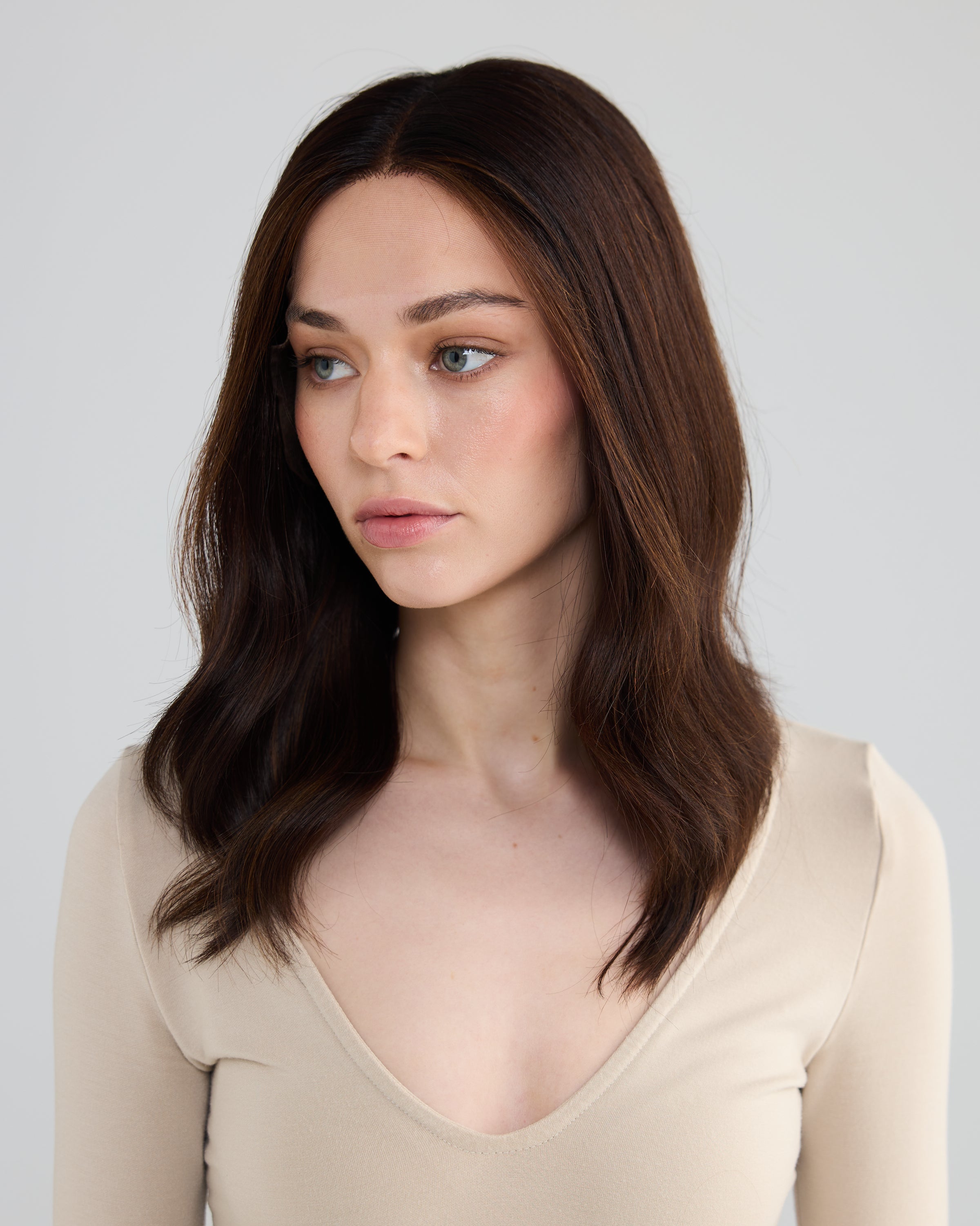 Roasted Caramel - Small / 18 inch // Exclusive Lace Wig