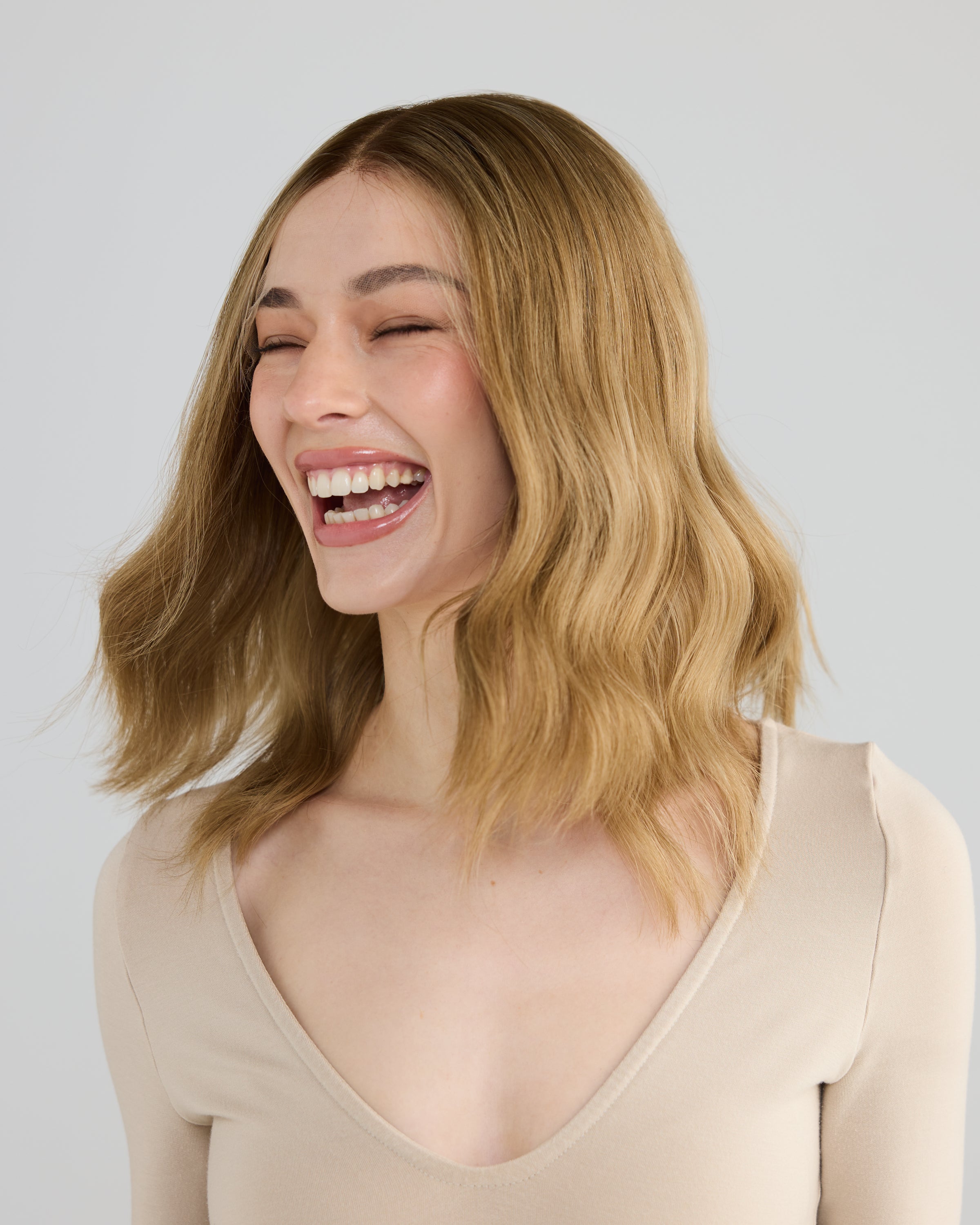 Salted Crème - Small / 16 inch // Exclusive Lace Wig