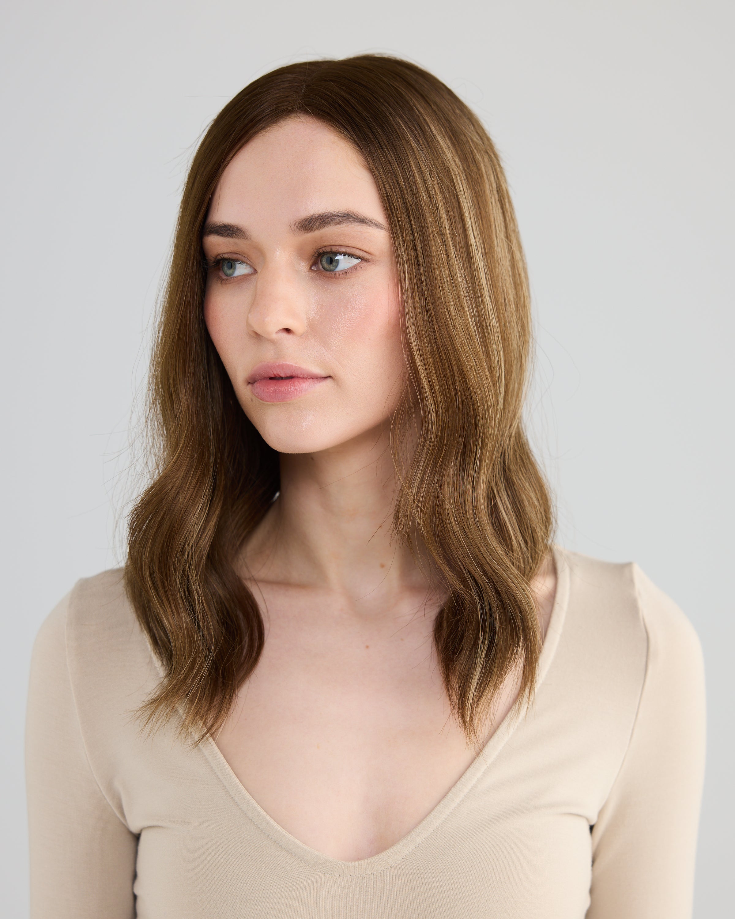 Soft Butterscotch - 7x7 / 16 inch // Exclusive Lace Topper