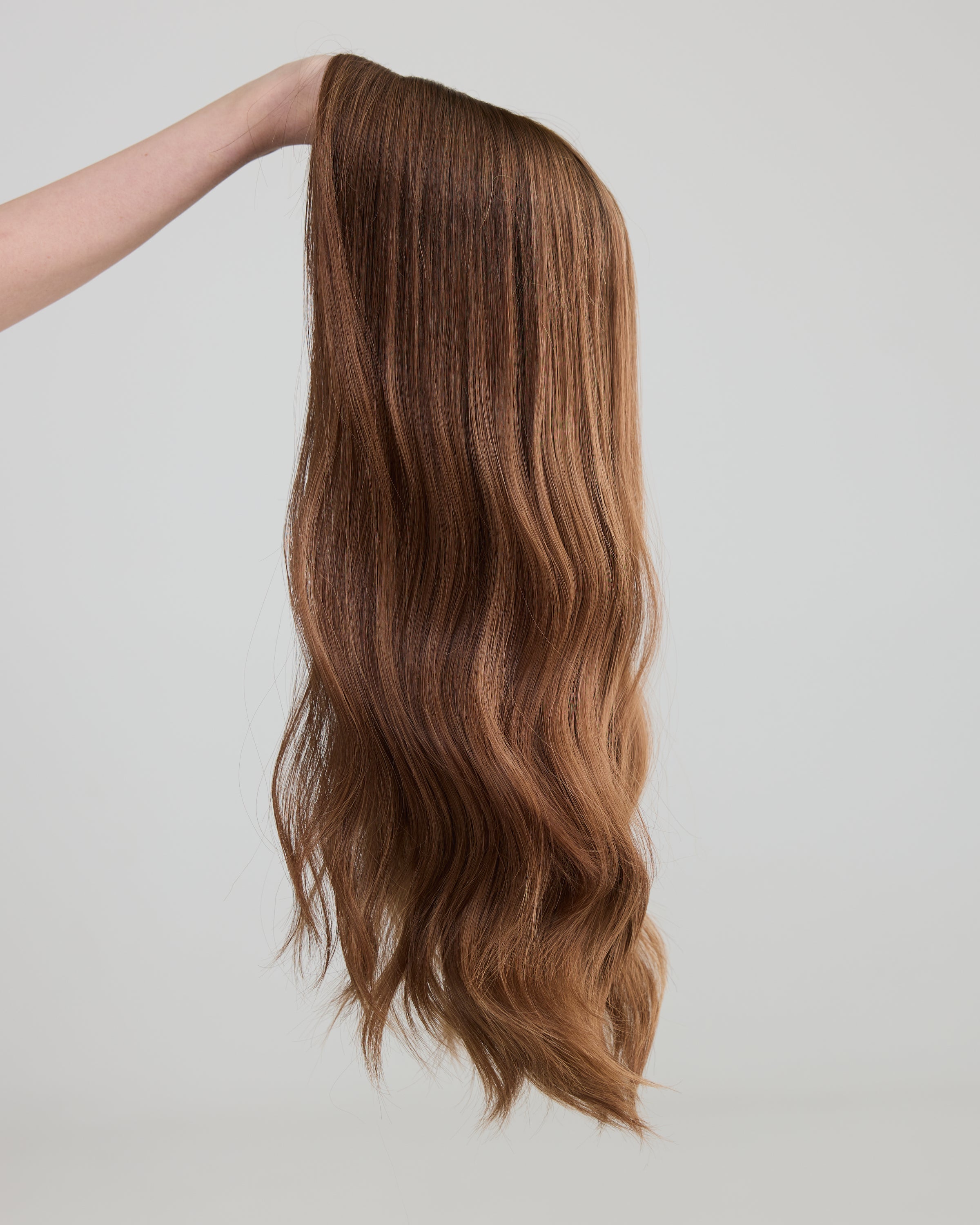 Spiced Brunette - 9x9 / 22 inch // Exclusive Lace Topper