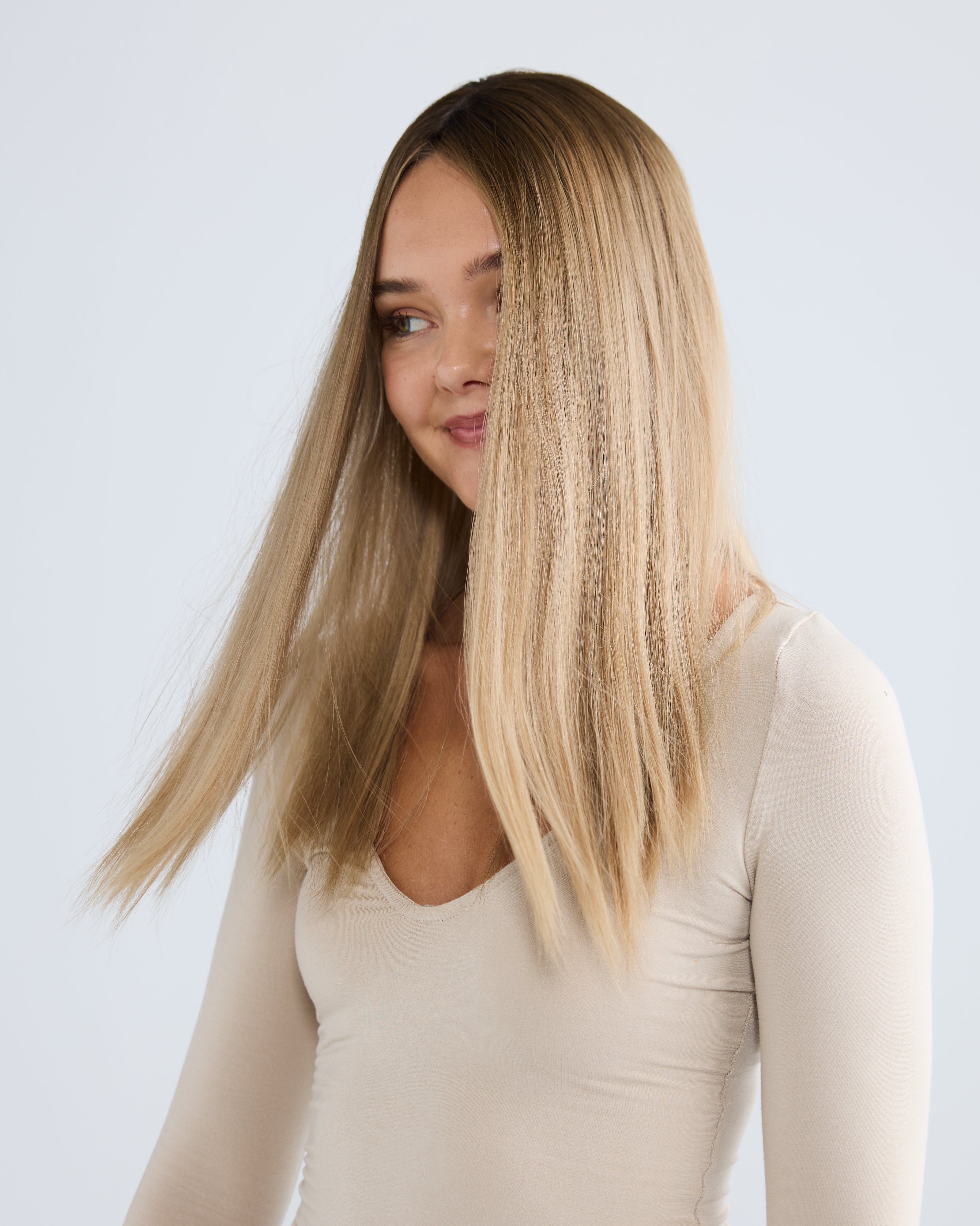 Stone Blonde // Silk Topper