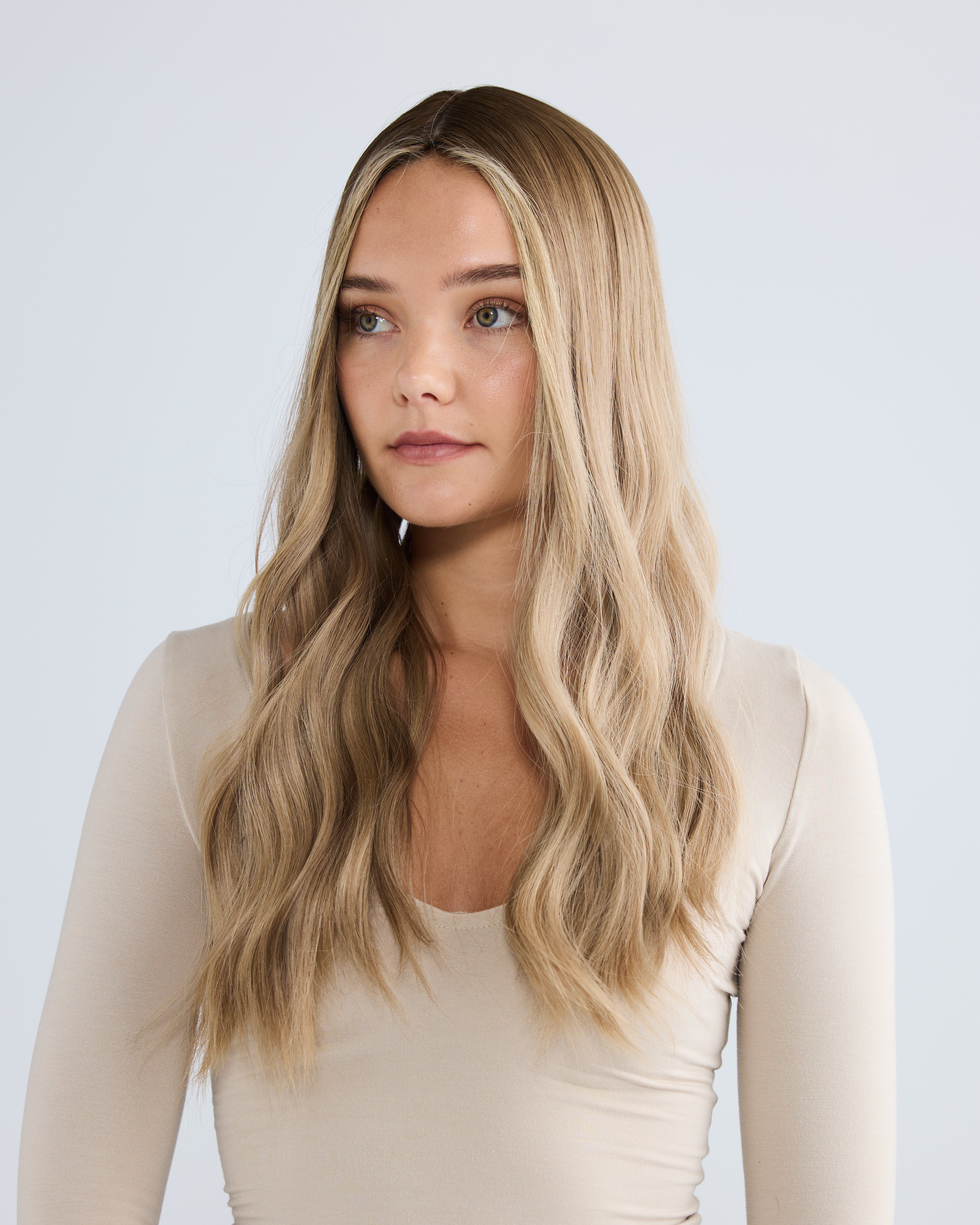 Stone Blonde // Silk Topper