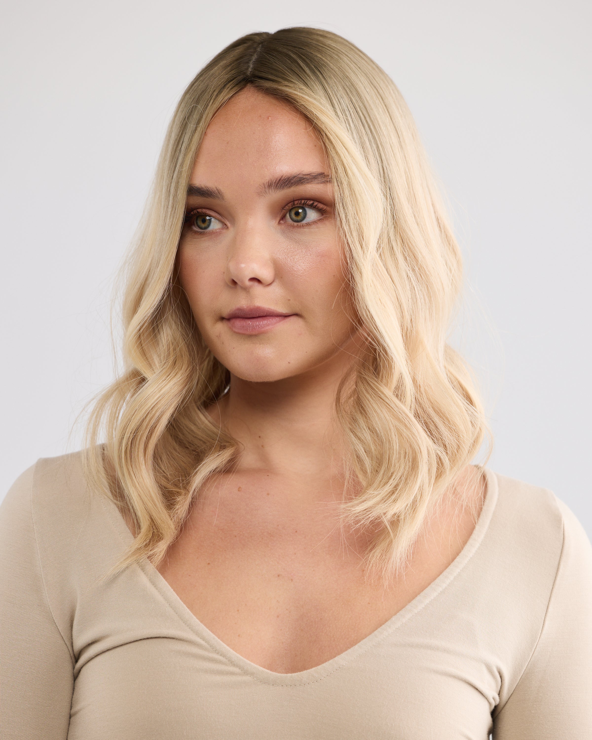 Pearl Blonde // Silk Topper