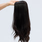 Natural Black // 16 Inches // Hair Topper