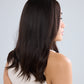 NATURAL DARKEST BRUNETTE // TOPPER // 18 INCHES // 7x7 CAP