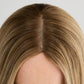 DIMENSIONAL ASH BLONDE // TOPPER // 18 INCHES // 7x7 CAP