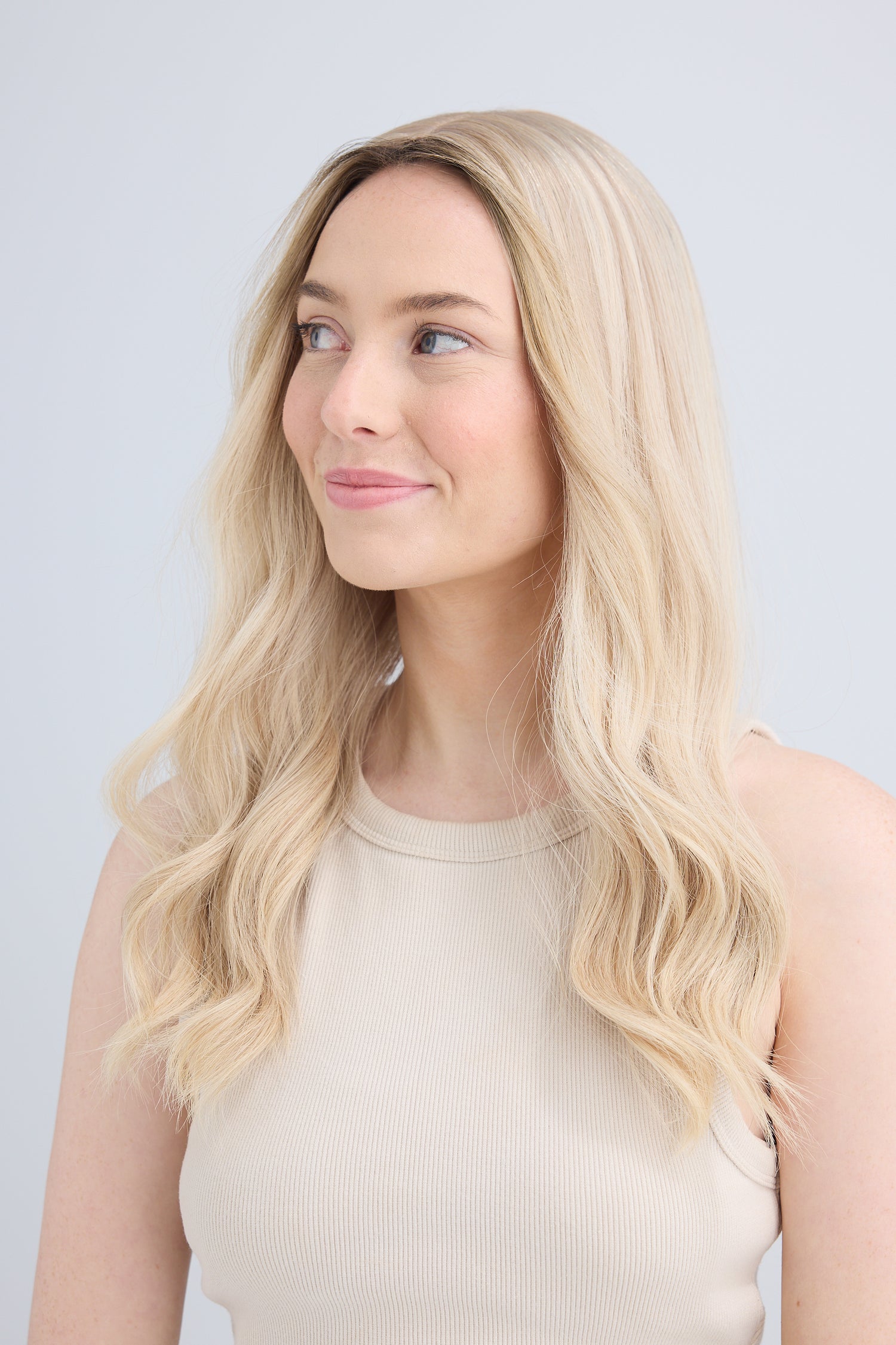 Light Blonde 20 Inches Topper