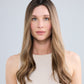 DIMENSIONAL BALAYAGE BRUNETTE // TOPPER // 22 INCHES // 8x8 CAP