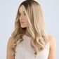 LIGHT HONEY BALAYAGE // TOPPER // 20 INCHES // 8x8 CAP