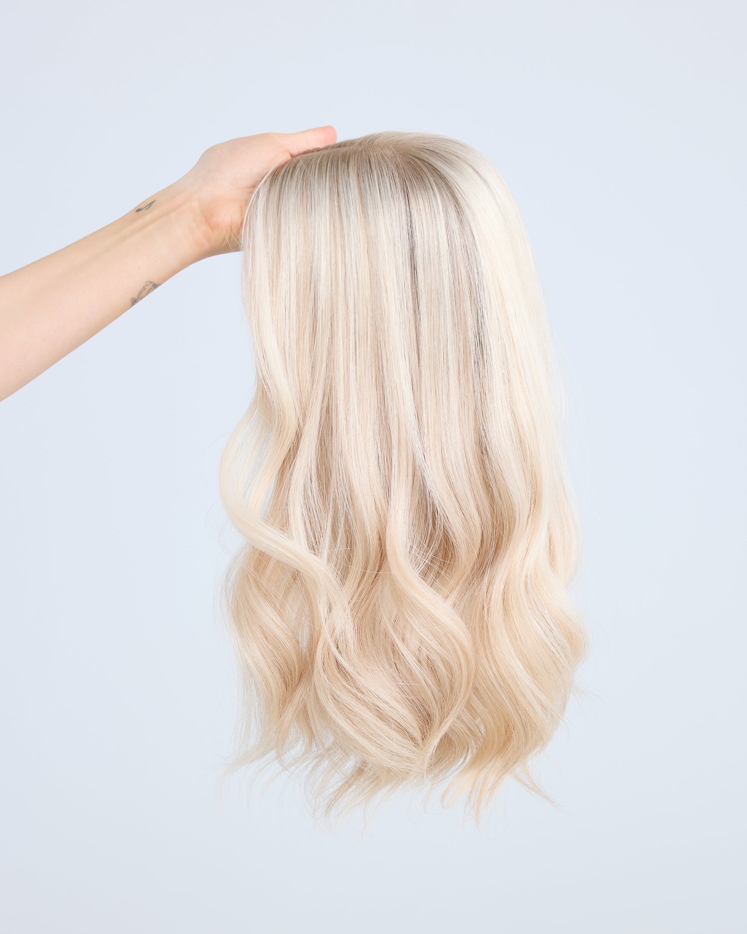 Light Blonde 16 Inches Topper