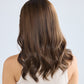 MEDIUM HIGHLIGHTED BRUNETTE // TOPPER // 19 INCHES // 8x8 CAP