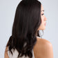 NATURAL DARKEST BRUNETTE // TOPPER // 18 INCHES // 7x7 CAP