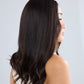 NATURAL DARKEST BRUNETTE // TOPPER // 20 INCHES // 8x8 CAP