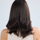 NATURAL DARKEST BRUNETTE // TOPPER // 18 INCHES // 8x8 CAP