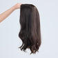 NATURAL DARKEST BRUNETTE // TOPPER // 18 INCHES // 8x8 CAP