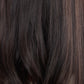 NATURAL DARKEST BRUNETTE // TOPPER // 18 INCHES // 8x8 CAP