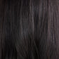 NATURAL BLACK // TOPPER // 18 INCHES // 8x8 CAP