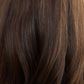 SOFT RICH BRUNETTE // TOPPER // 16 INCHES // 8x8 CAP