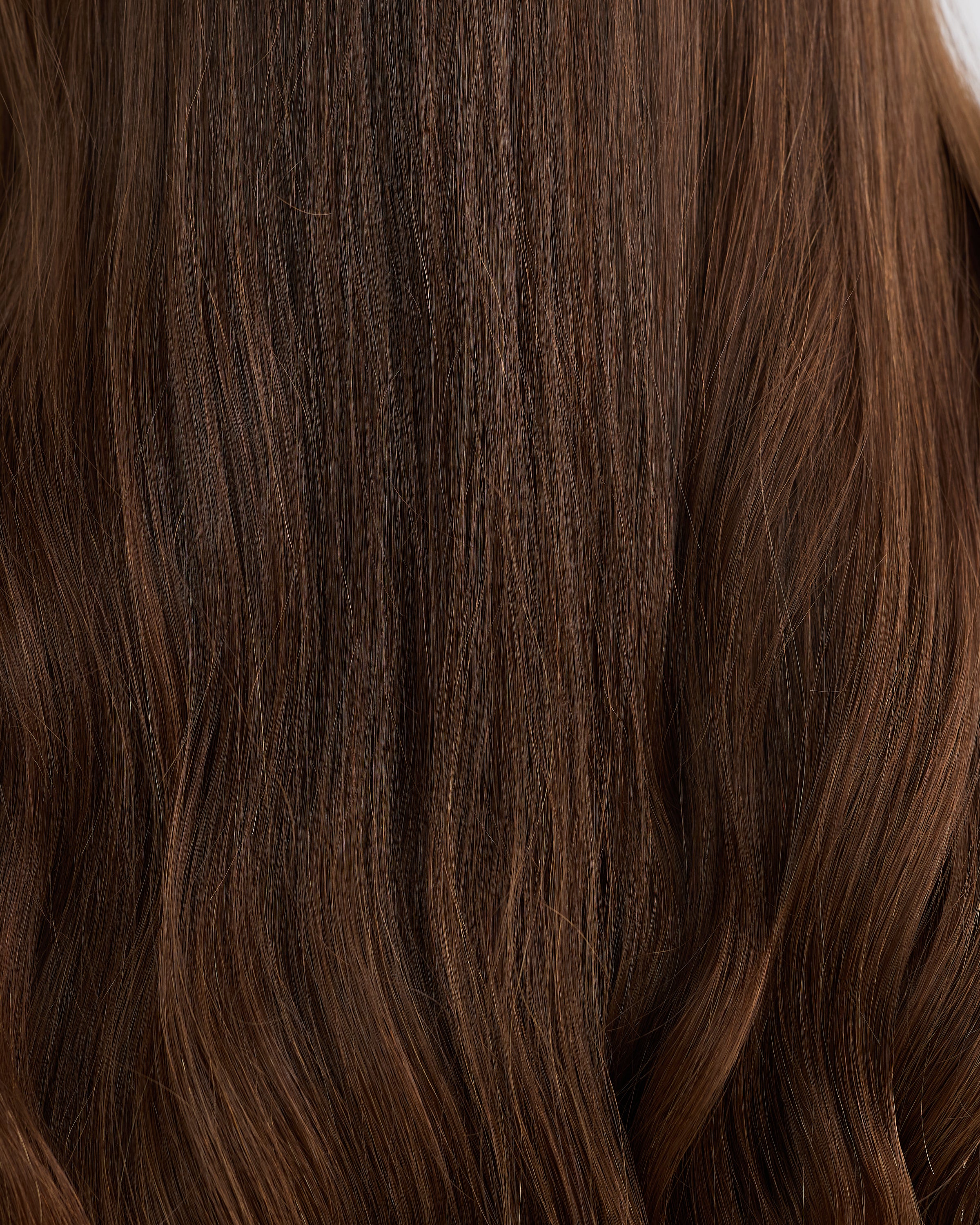 NATURAL DEEP BRUNETTE // SILK TOPPER // 24 INCHES