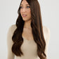 NATURAL DEEP BRUNETTE // TOPPER // 26 INCHES // 8x8 CAP