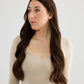 NATURAL DEEP BRUNETTE // TOPPER // 26 INCHES // 8x8 CAP
