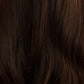 NATURAL DEEP BRUNETTE // TOPPER // 26 INCHES // 8x8 CAP