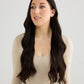 NATURAL DARKEST BRUNETTE // TOPPER // 26 INCHES // 8x8 CAP